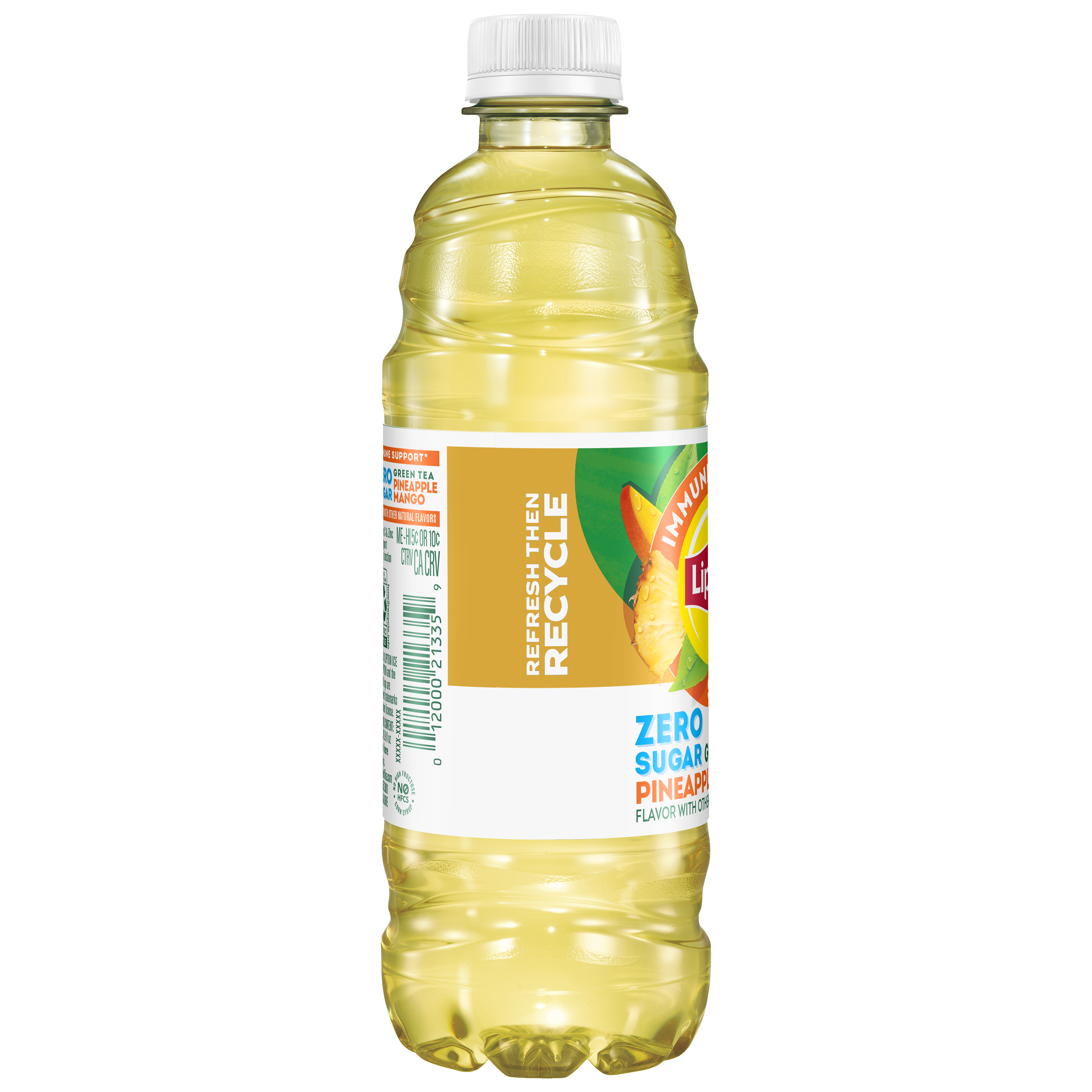 Lipton, Zero Sugar, Pineapple Mango Flavor, Green Tea thumbnail