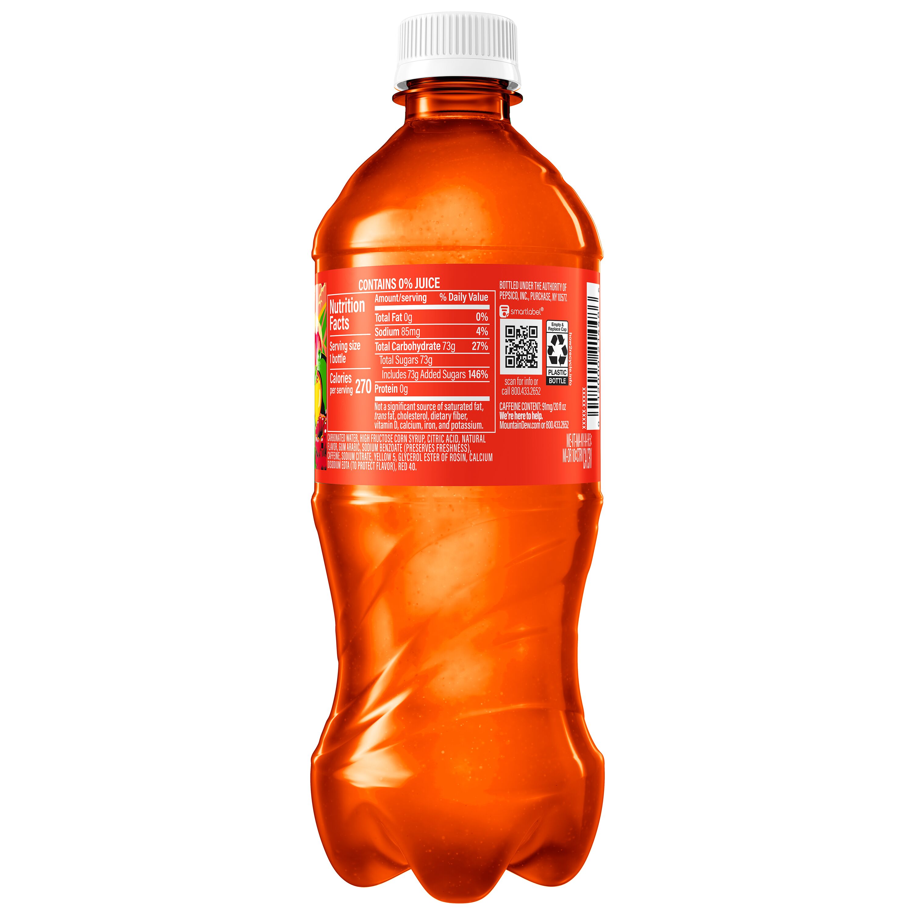 Mountain Dew, Over Drive, Citrus Punch Flavor Dew thumbnail