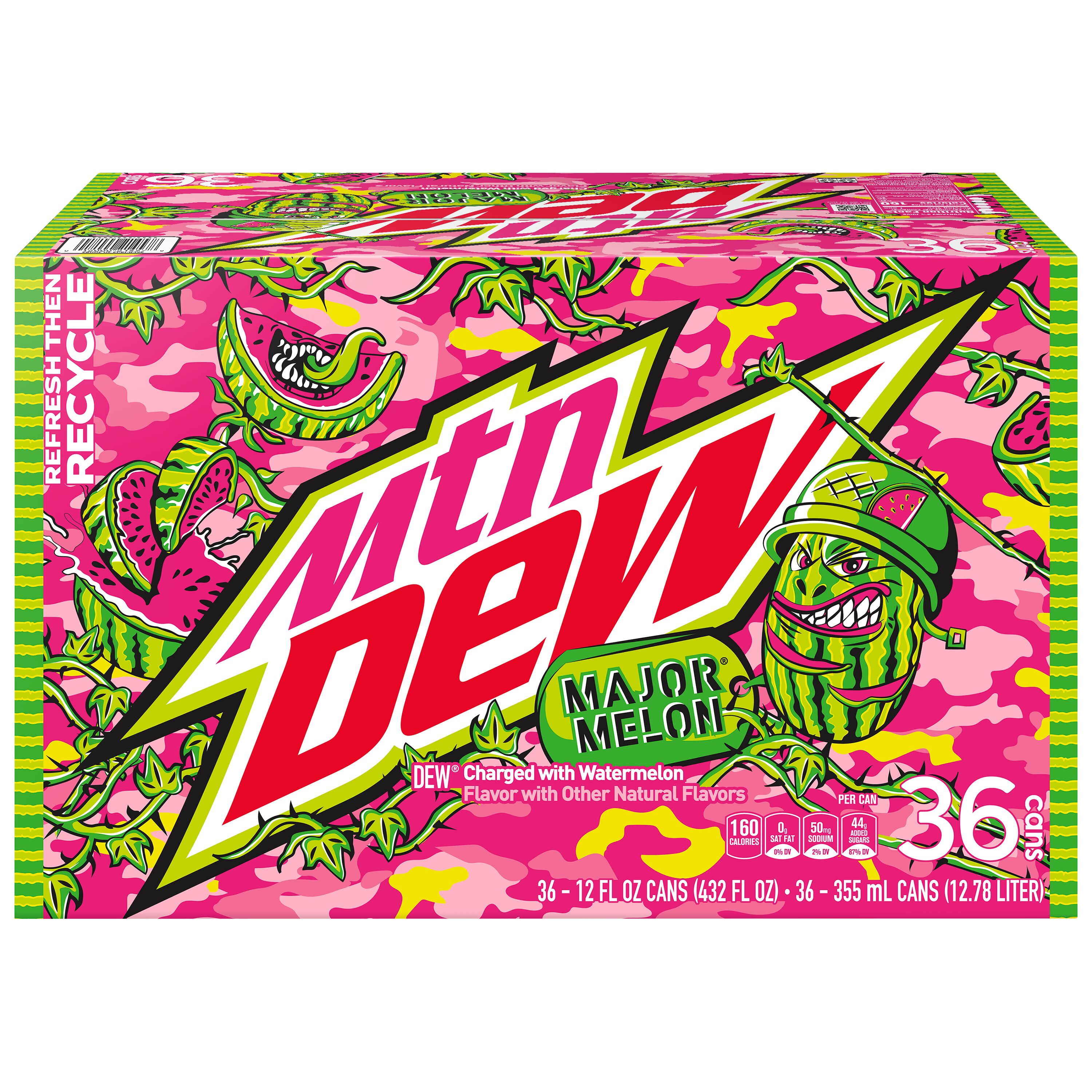 Mountain Dew, Major Melon DEW Charged With Watermelon Flavor thumbnail