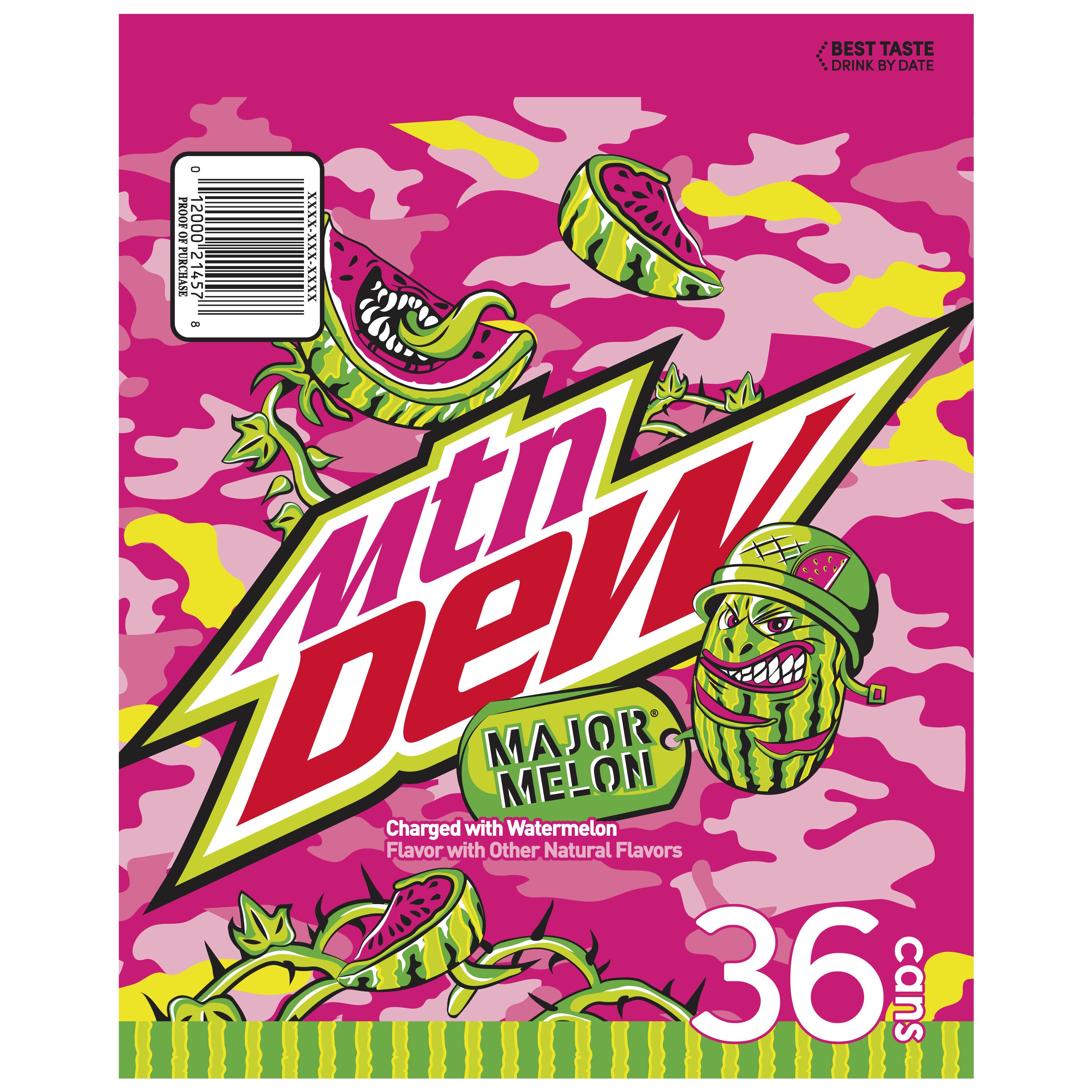 Mountain Dew, Major Melon DEW Charged With Watermelon Flavor thumbnail