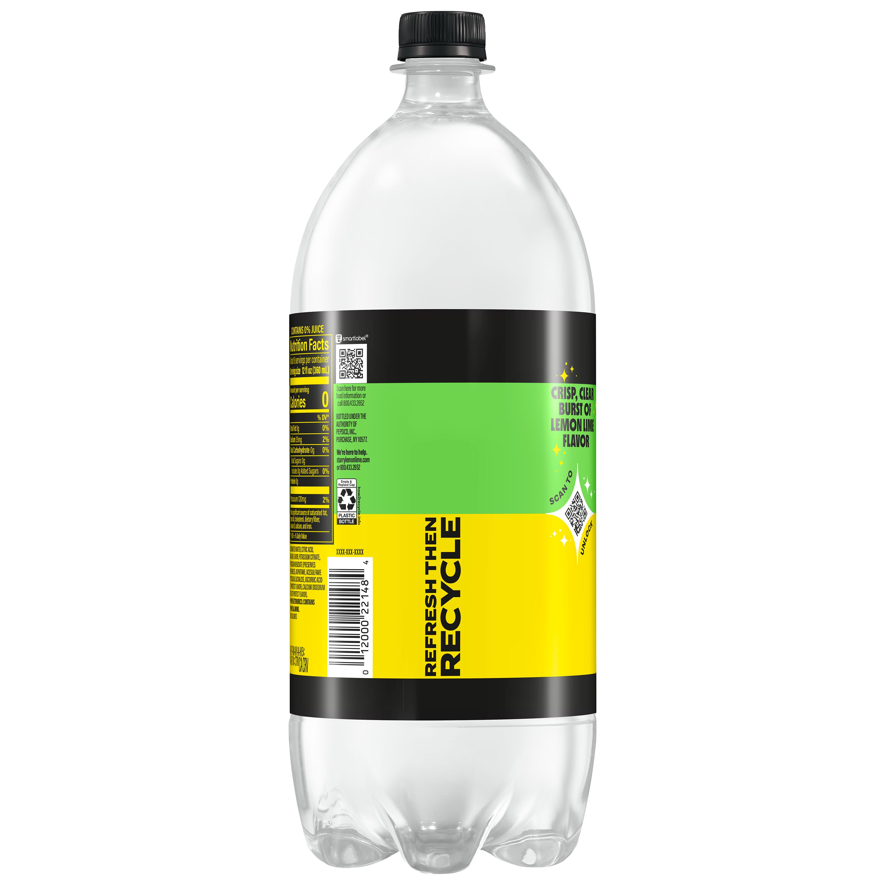 Starry, Zero Sugar, Lemon Lime Flavored Soda thumbnail