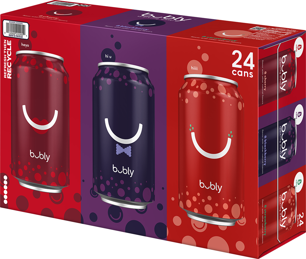 bubly, Sparkling Water, Variety Pack thumbnail
