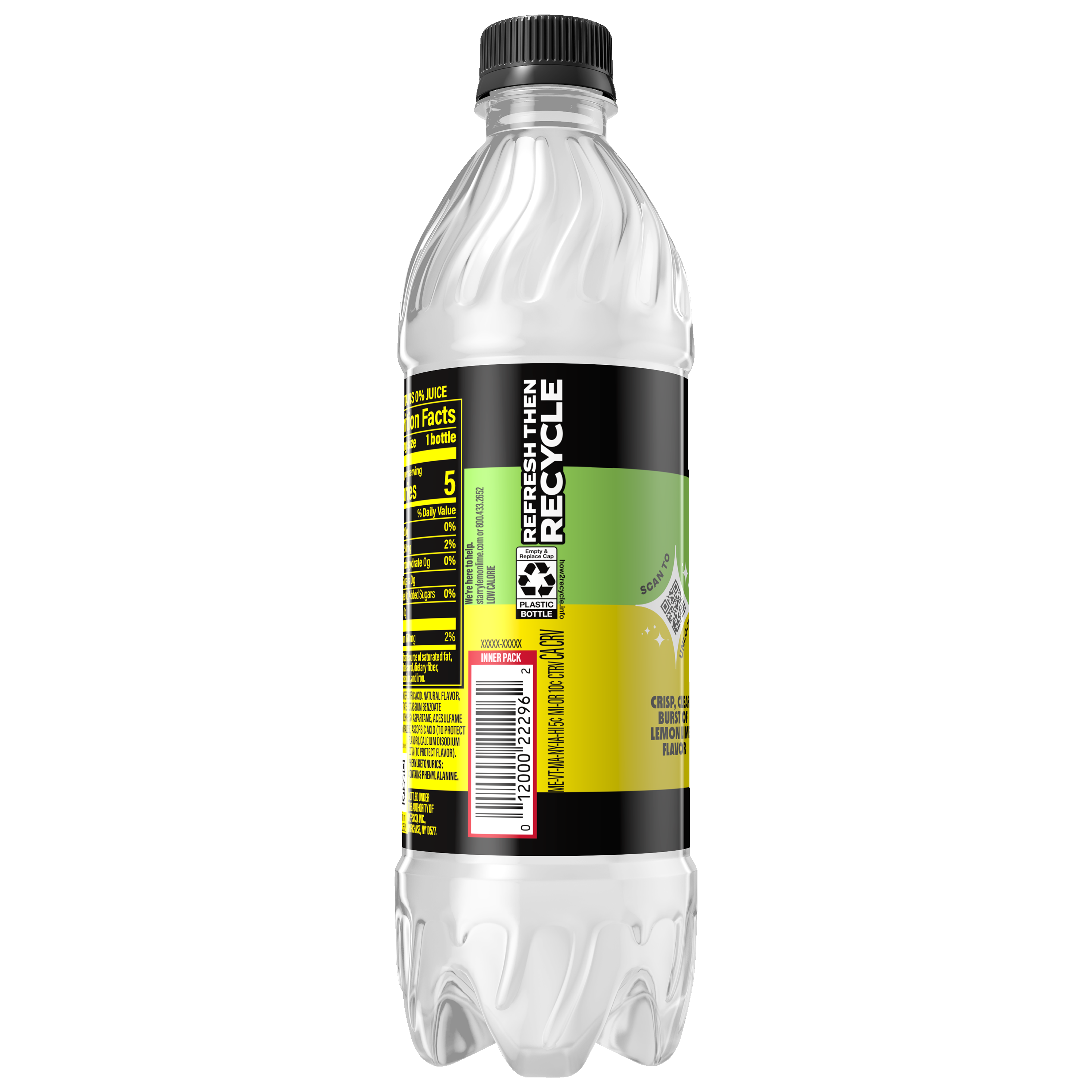 Starry, Zero Sugar, Lemon Lime Flavored Soda thumbnail