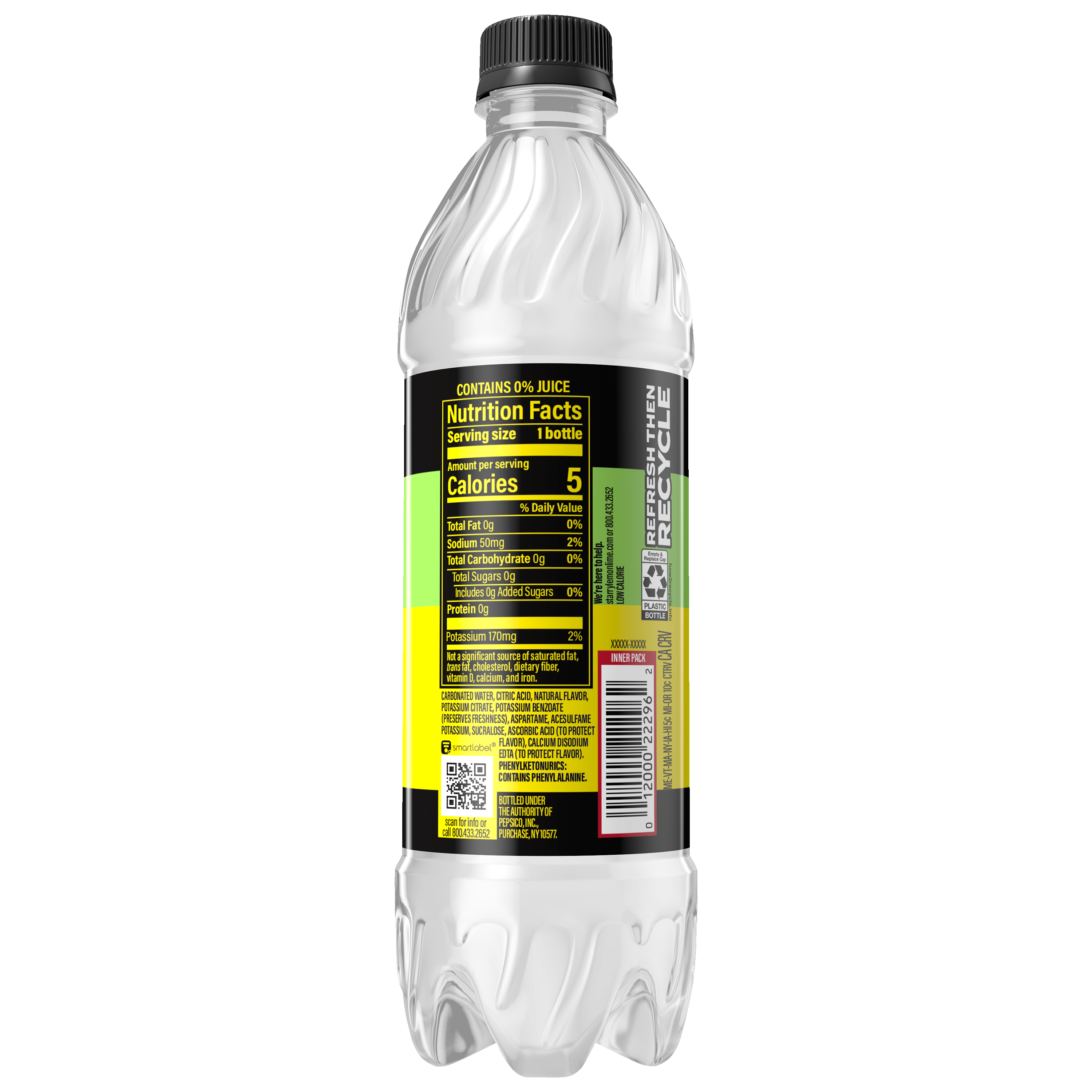 Starry, Zero Sugar, Lemon Lime Flavored Soda thumbnail