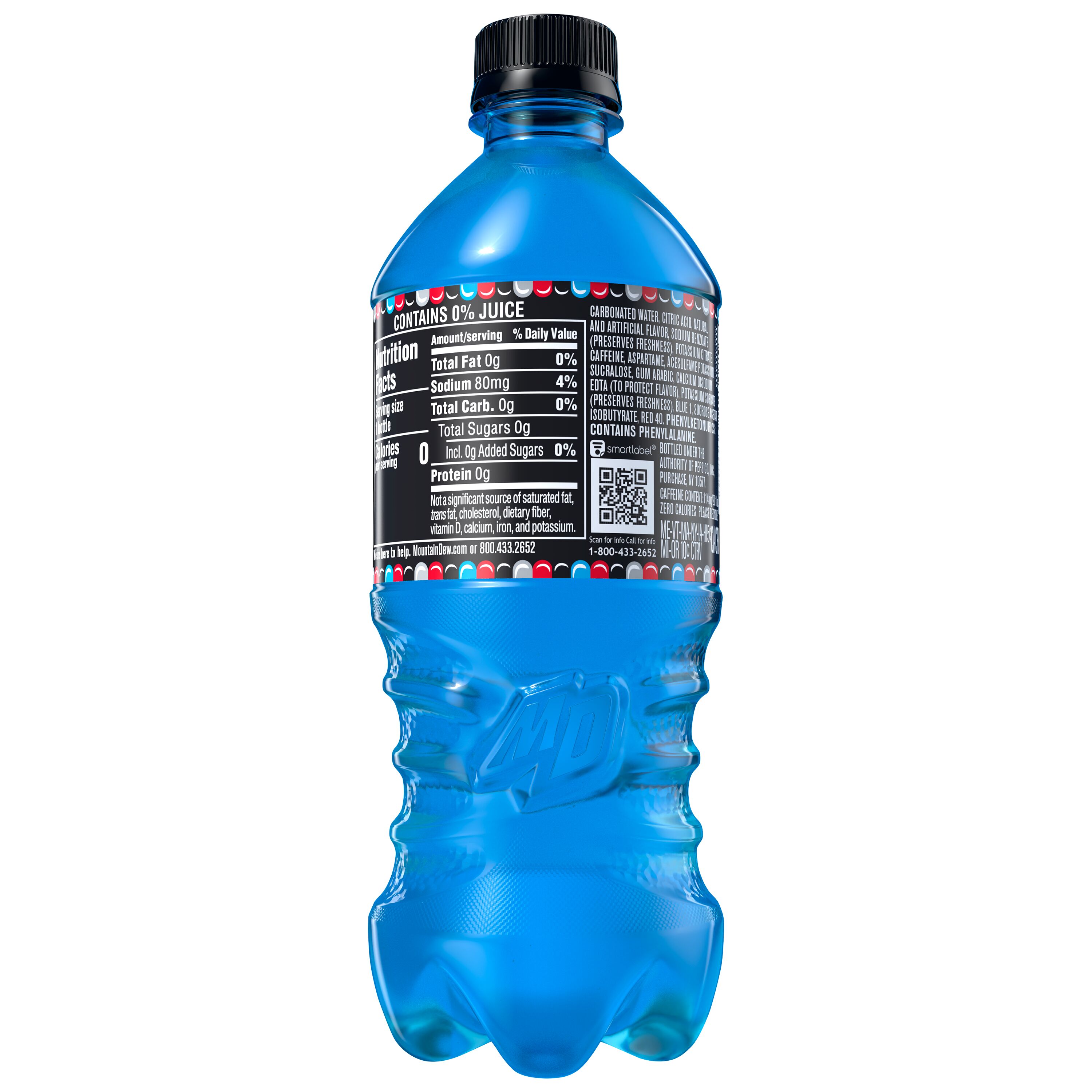 Mountain Dew, Zero Sugar, Summer Freeze, With A Blast Of Summer America Natural & Artificial Flavors, Zero Sugar Dew thumbnail