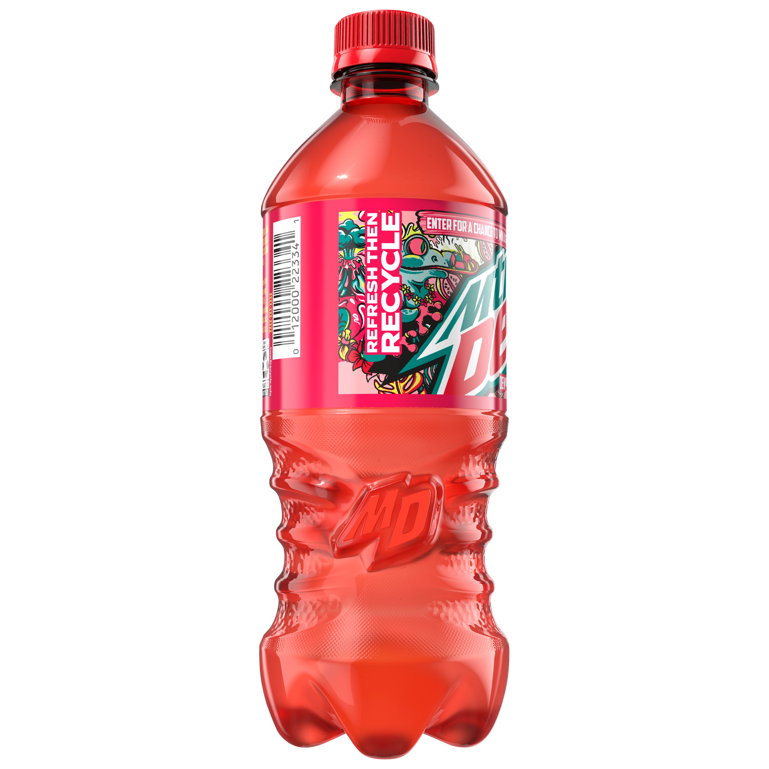 Mountain Dew, Baja Caribbean Splash, Dew With A Blast Of Natural And Artificial Guava Flavor thumbnail