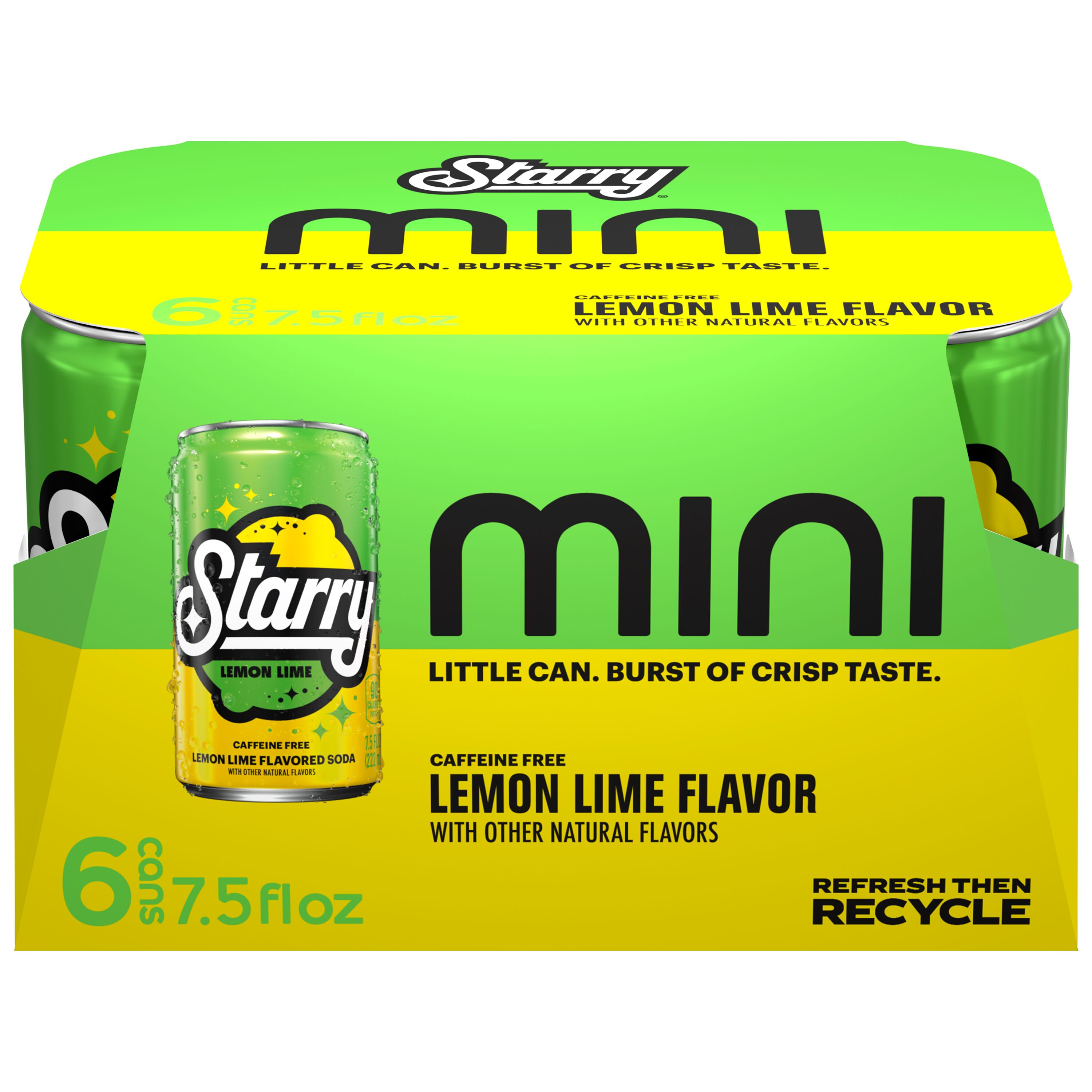 Starry, Lemon Lime Flavored Soda