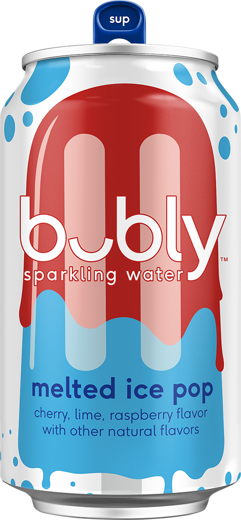 bubly, Melted Ice Pop, Sparkling Water thumbnail