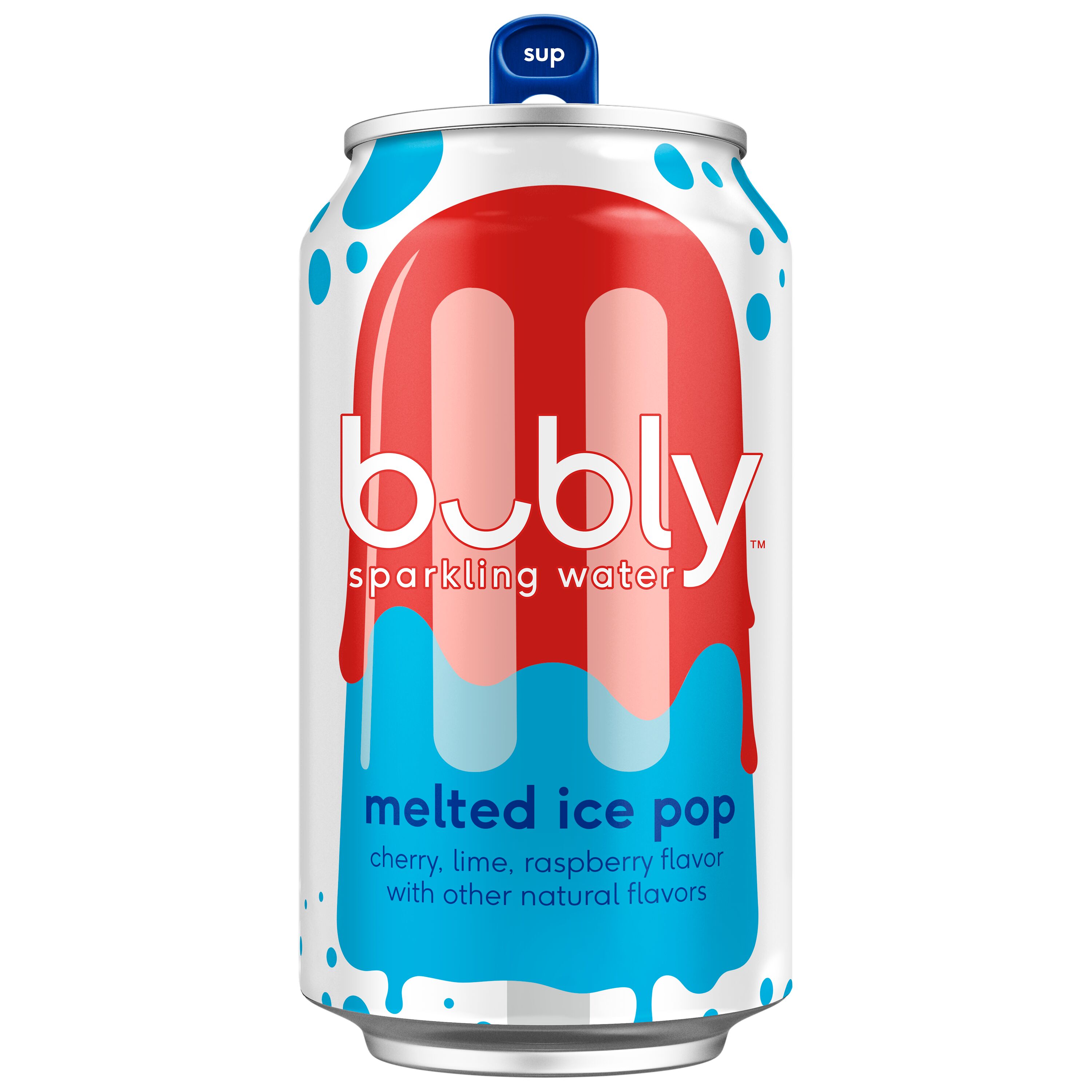 bubly, Melted Ice Pop, Sparkling Water