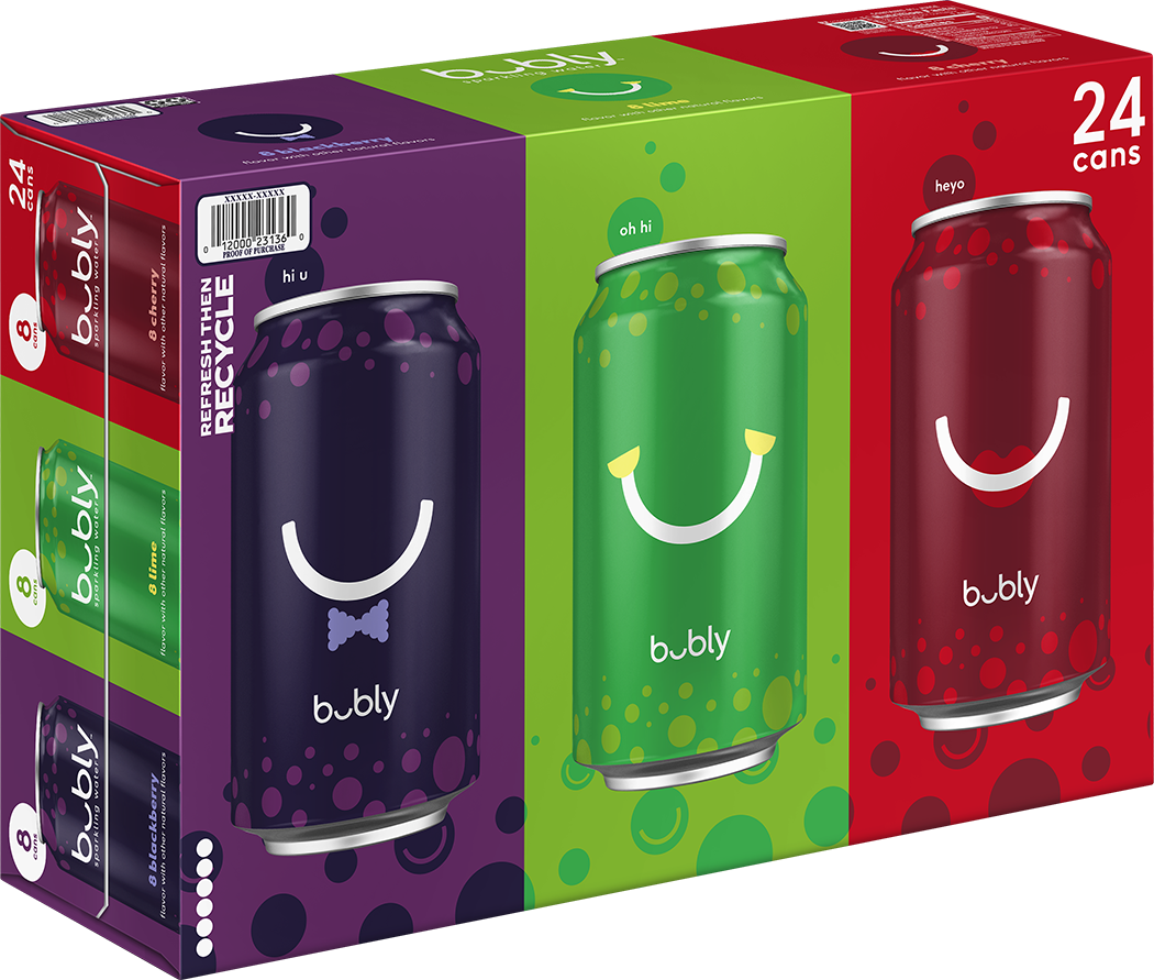 bubly, Sparking Water, Variety Pack thumbnail