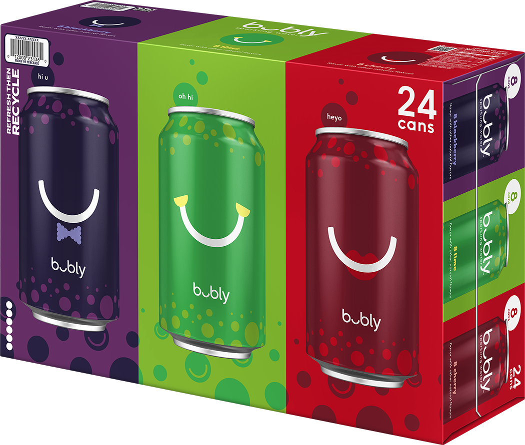 bubly, Sparking Water, Variety Pack thumbnail
