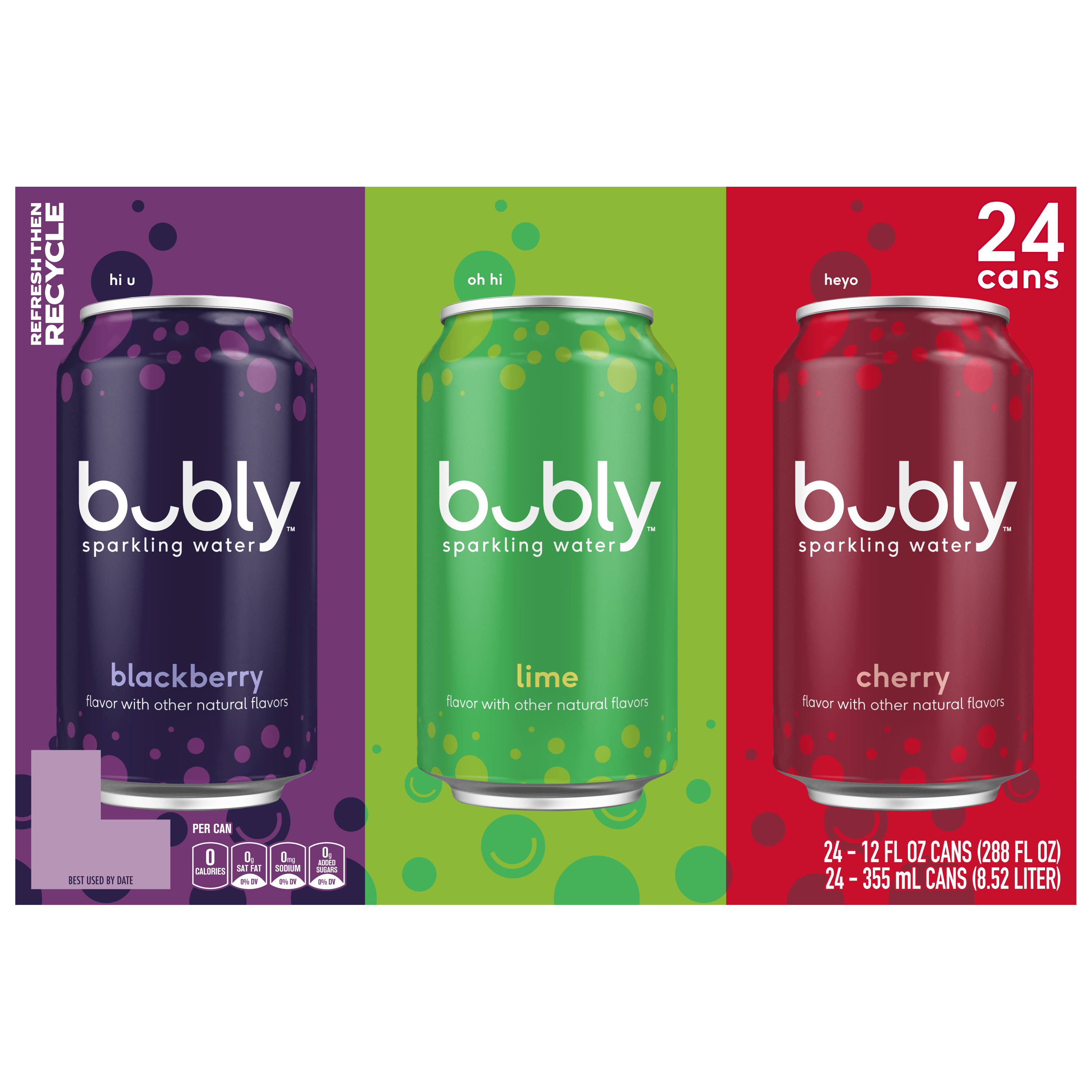 bubly, Sparking Water, Variety Pack thumbnail