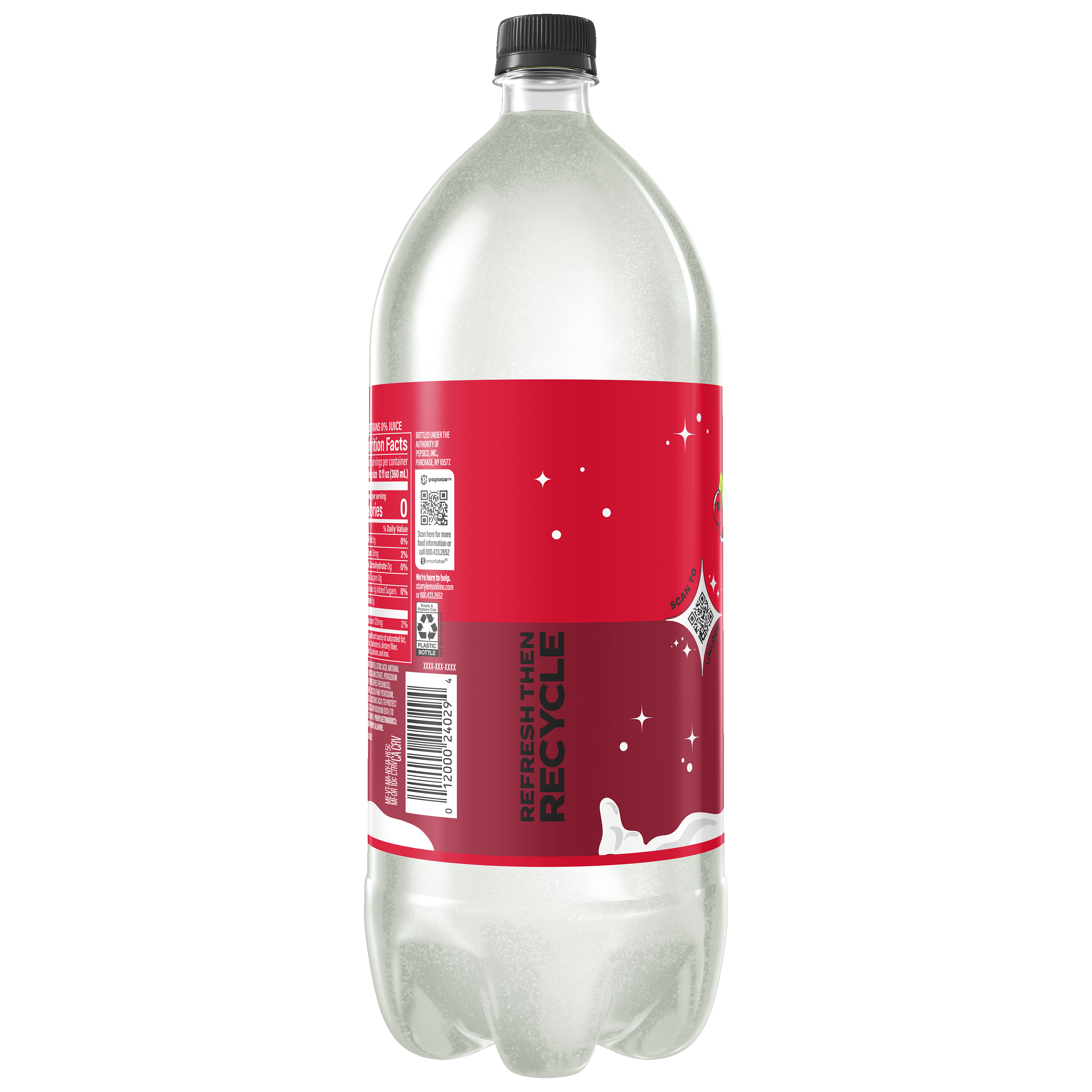 Starry, Zero Sugar, Cranberry Blizz, Lemon Lime Cranberry Flavored Soda thumbnail