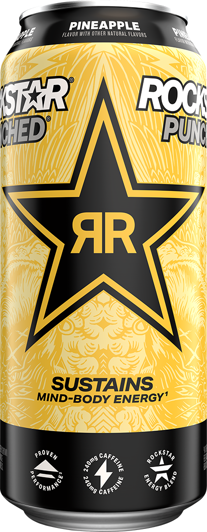 Rockstar, Punched, Pineapple Flavor, Energy Drink thumbnail