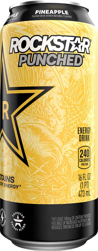 Rockstar, Punched, Pineapple Flavor, Energy Drink thumbnail