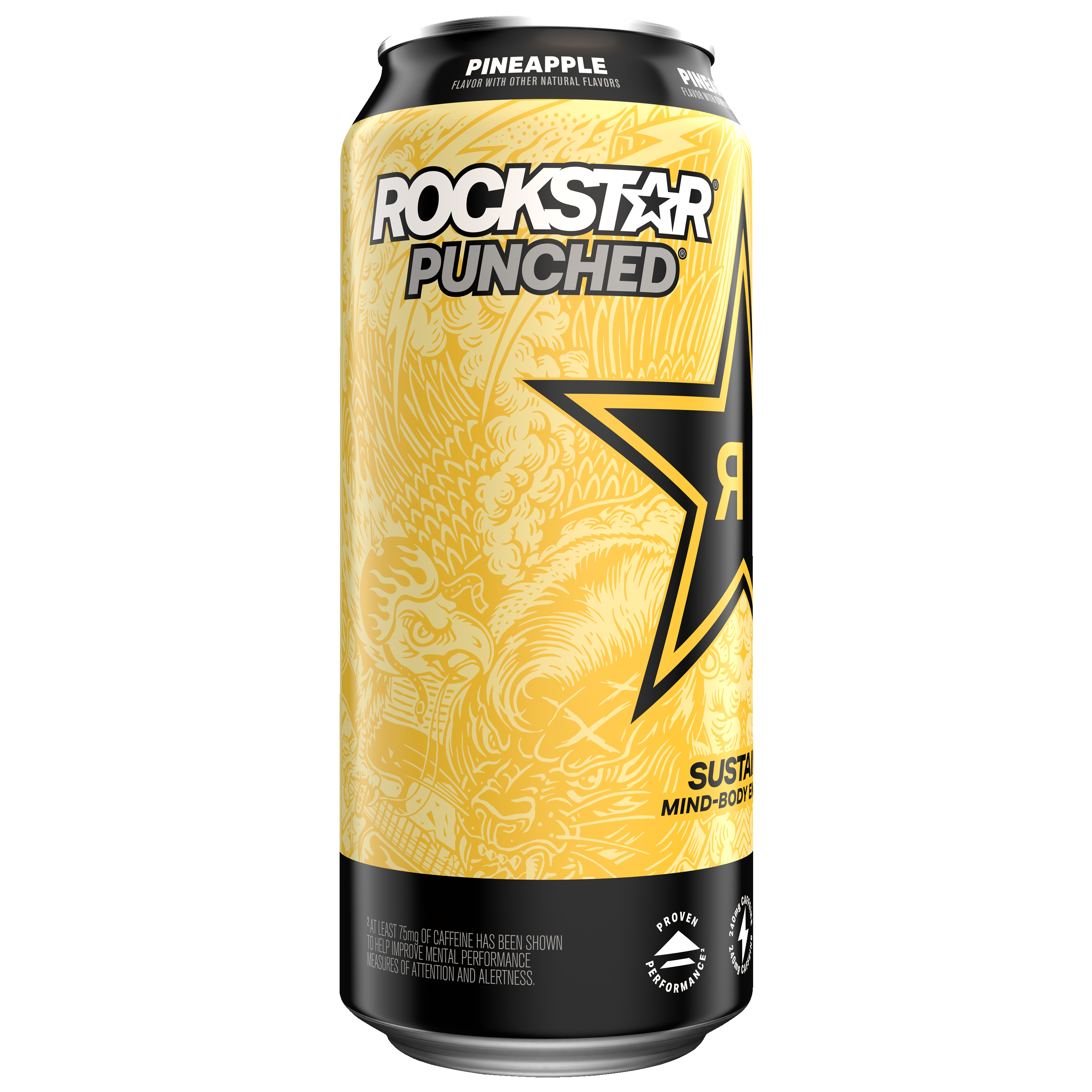 Rockstar, Punched, Pineapple Flavor, Energy Drink thumbnail
