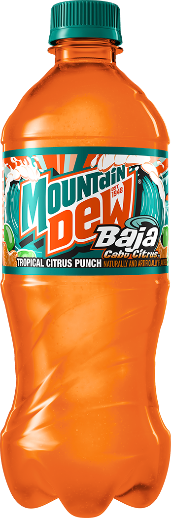 Mountain Dew, Baja Cabo Citrus, Tropical Citrus Punch Naturally And Artificially Flavored Dew thumbnail