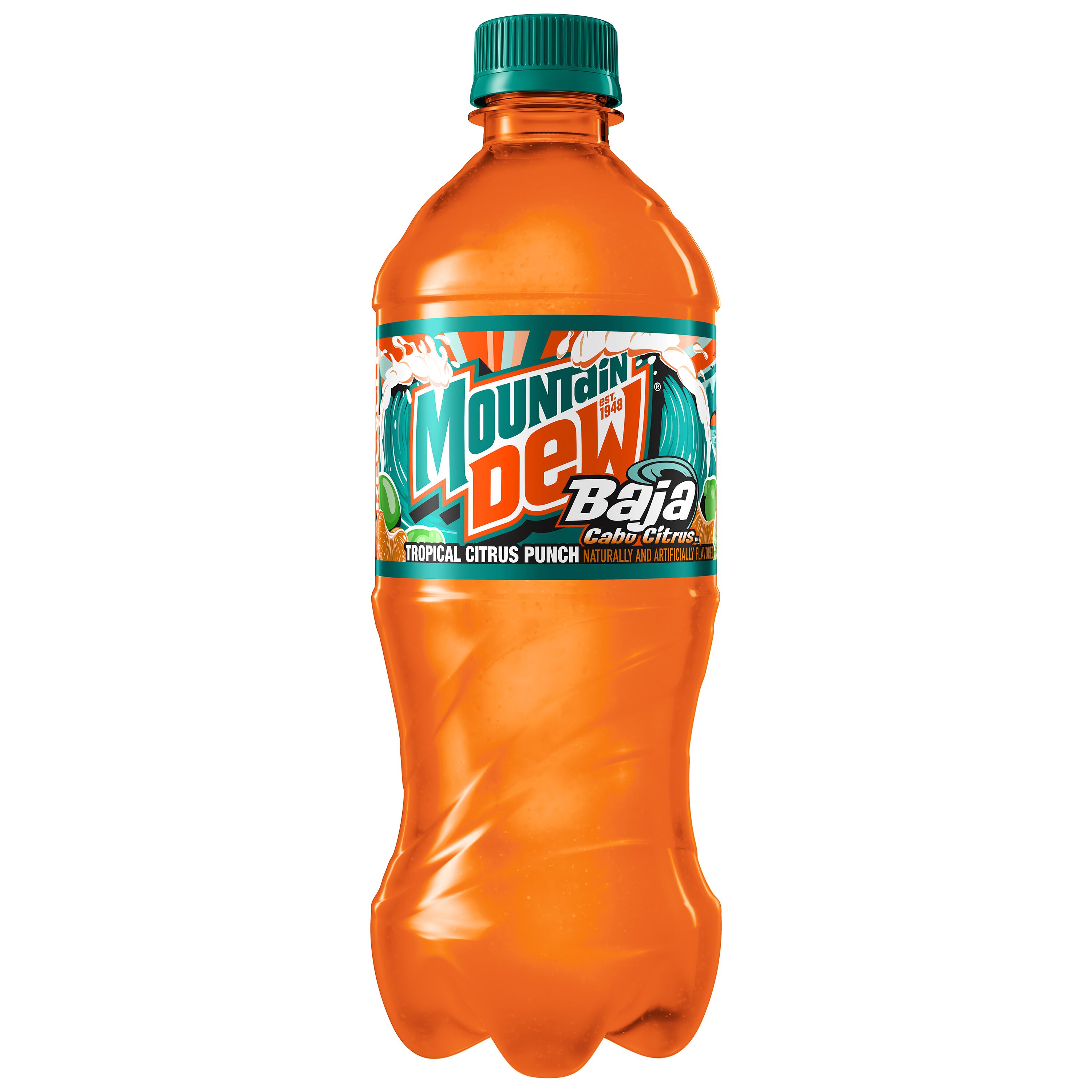 Mountain Dew, Baja Cabo Citrus, Tropical Citrus Punch Naturally And Artificially Flavored Dew thumbnail