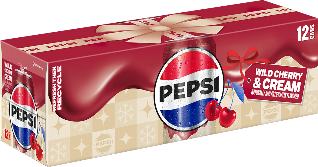 Pepsi, Wild Cherry & Cream Naturally And Artificially Flavored thumbnail