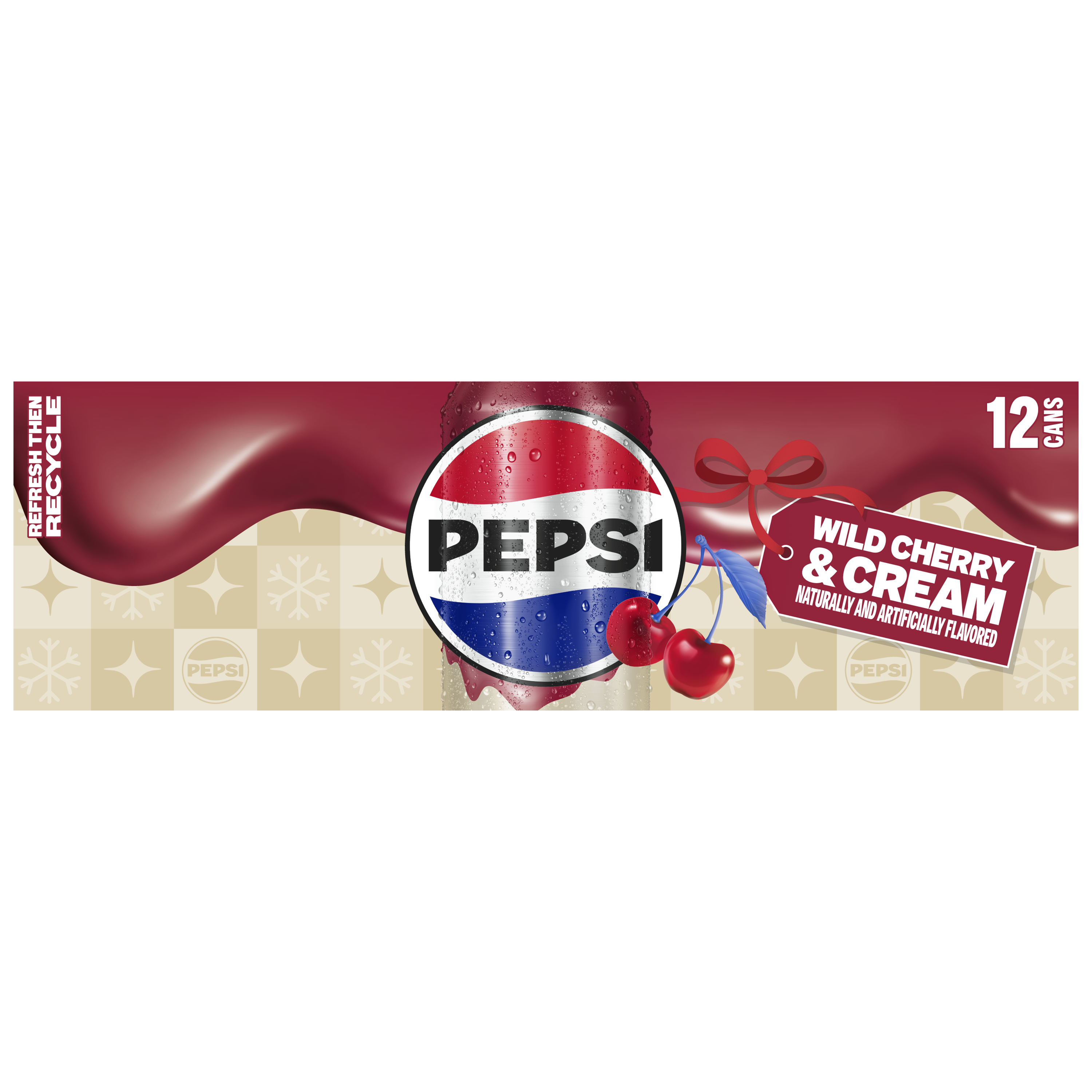 Pepsi, Wild Cherry & Cream Naturally And Artificially Flavored thumbnail