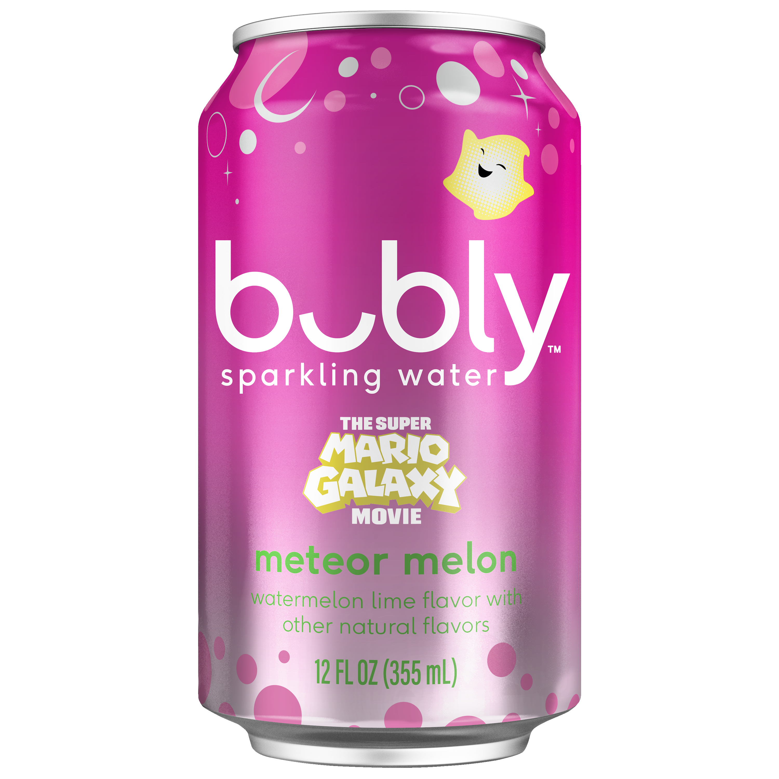 bubly, Meteor Melon Flavor, Sparkling Water