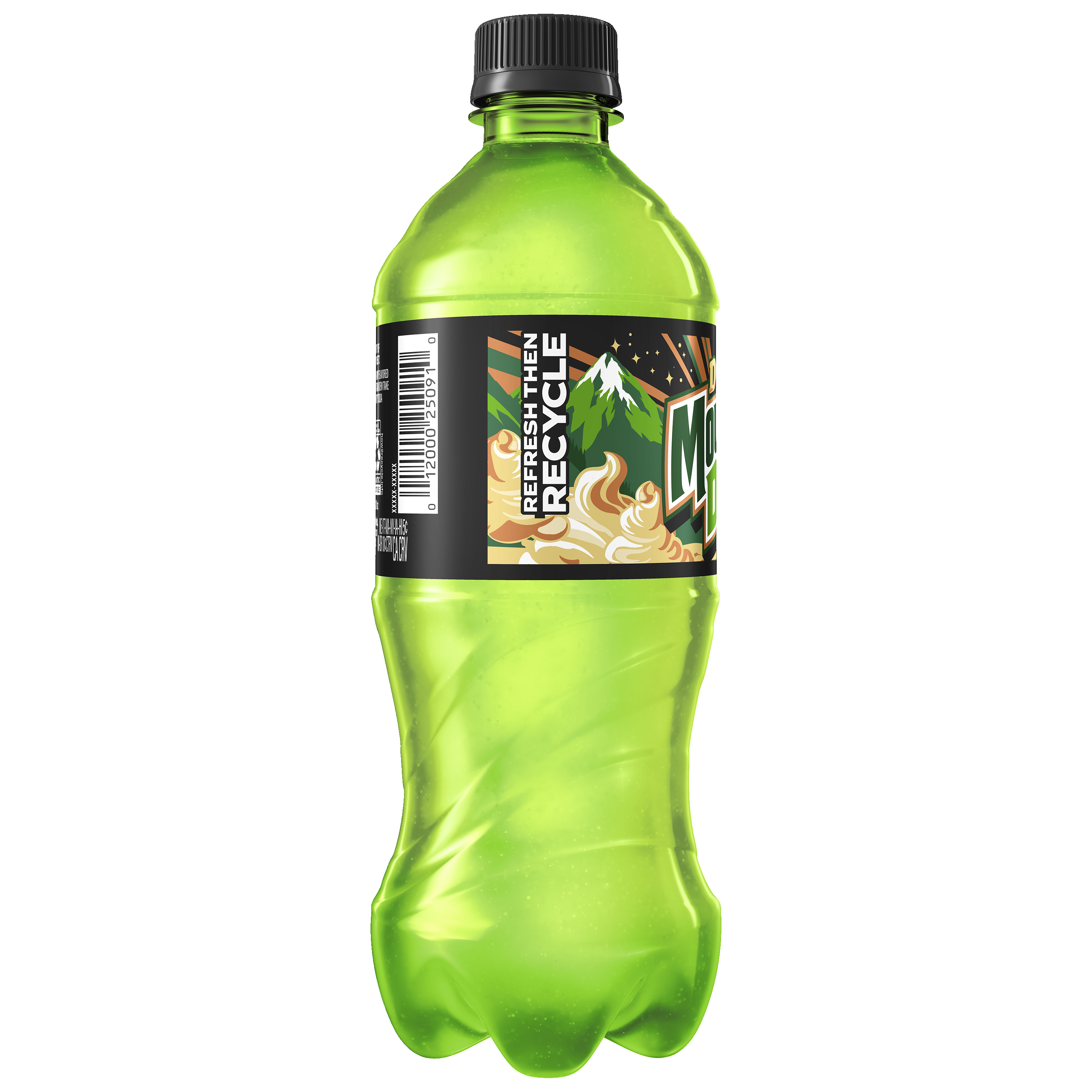 Dirty Mountain Dew, Zero Sugar, Cream Soda Dew Naturally And Artificially Flavored thumbnail