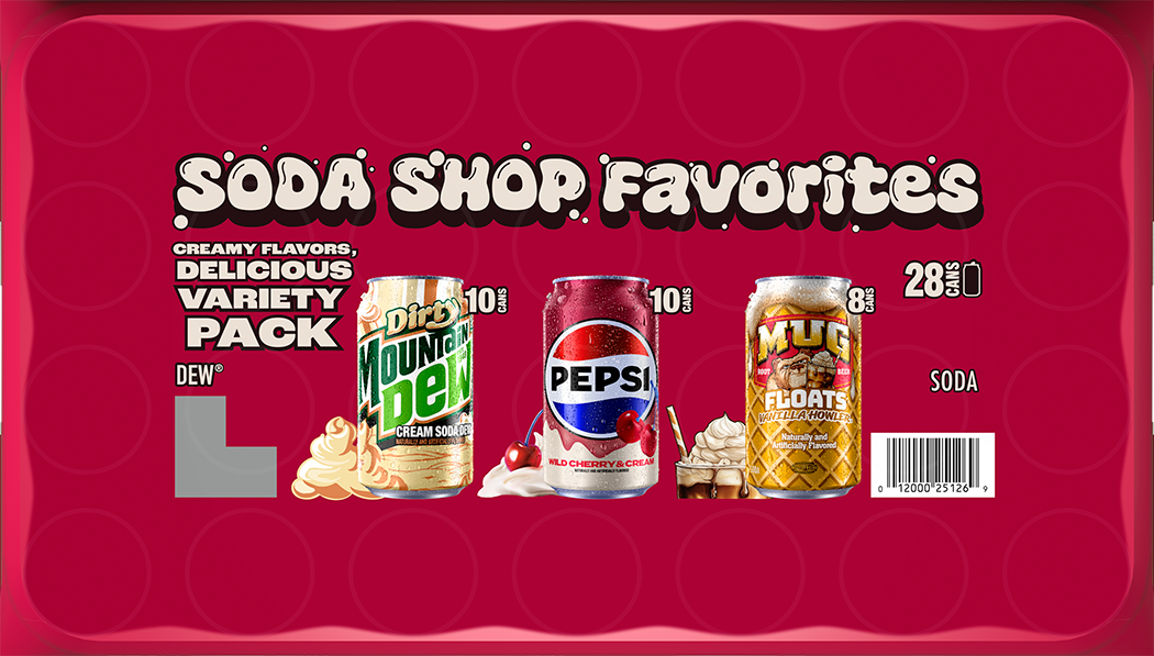 Pepsi, Soda Shop Favorites, Variety Pack thumbnail