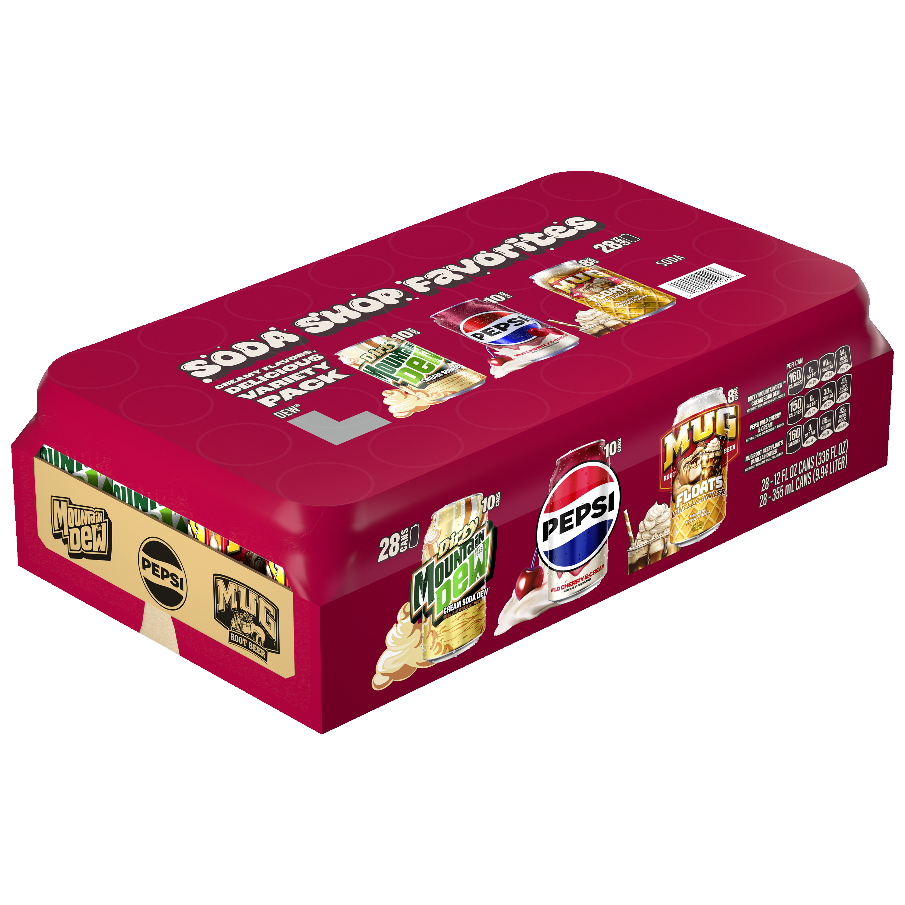 Pepsi, Soda Shop Favorites, Variety Pack thumbnail