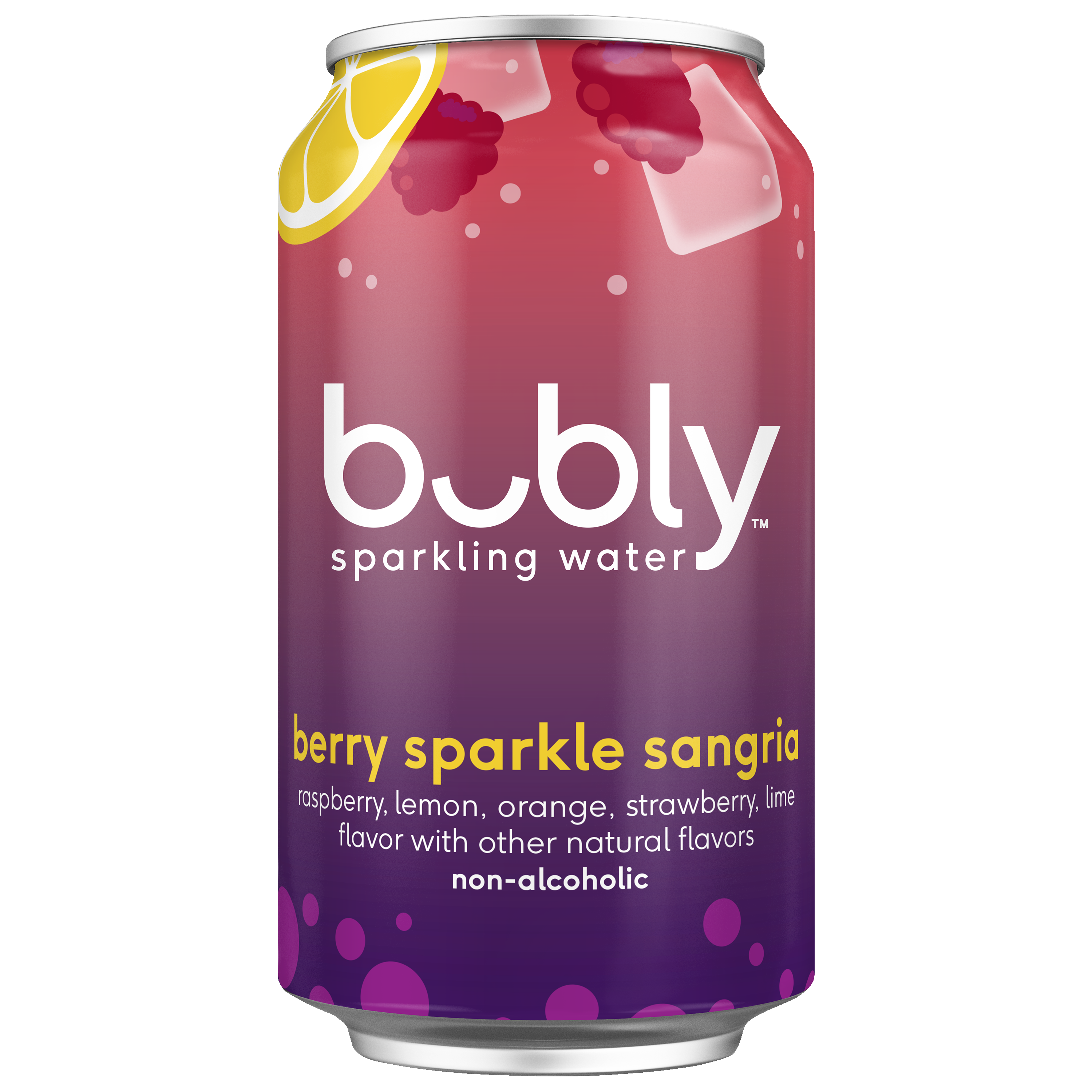 bubly, Berry Sparkle Sangria Flavor, Sparkling Water