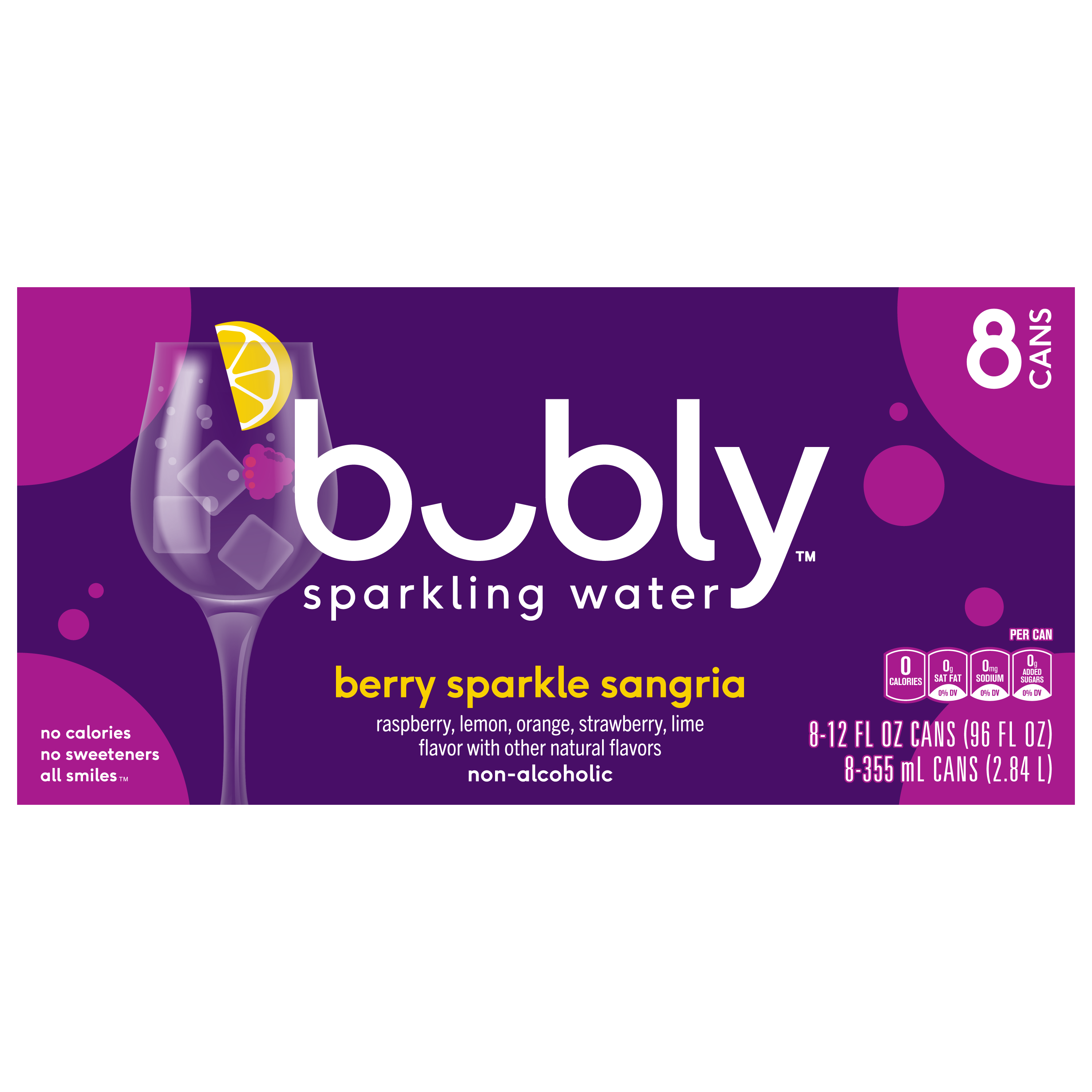 bubly, Berry Sparkle Sangria Flavor, Sparkling Water thumbnail
