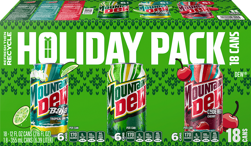 Mountain Dew, Holiday Variety Pack thumbnail