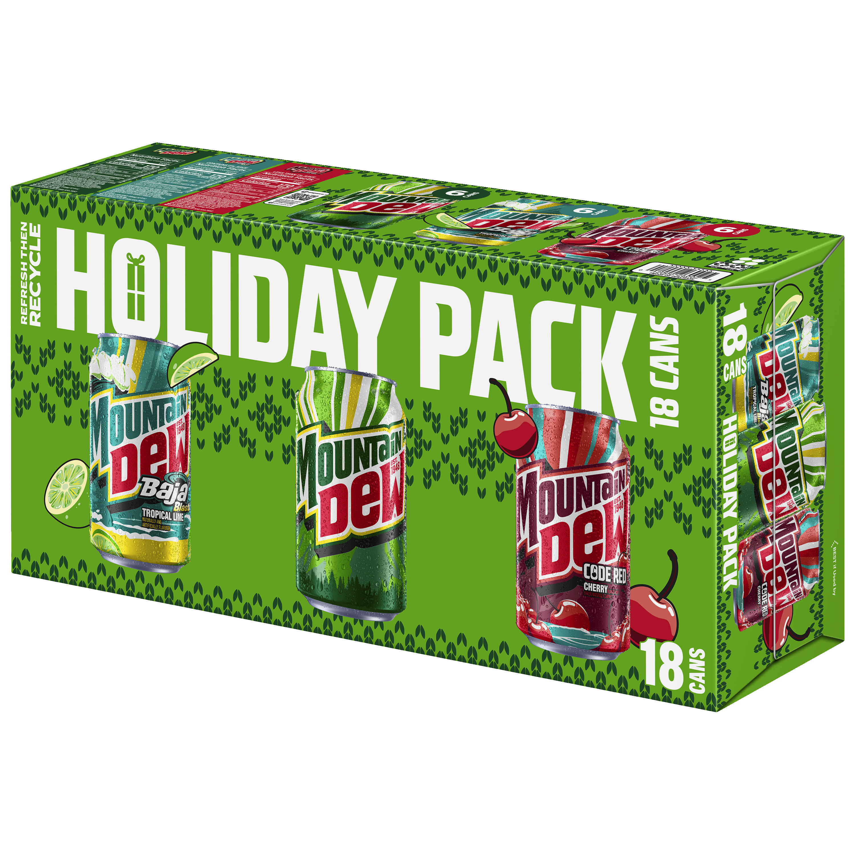 Mountain Dew, Holiday Variety Pack thumbnail