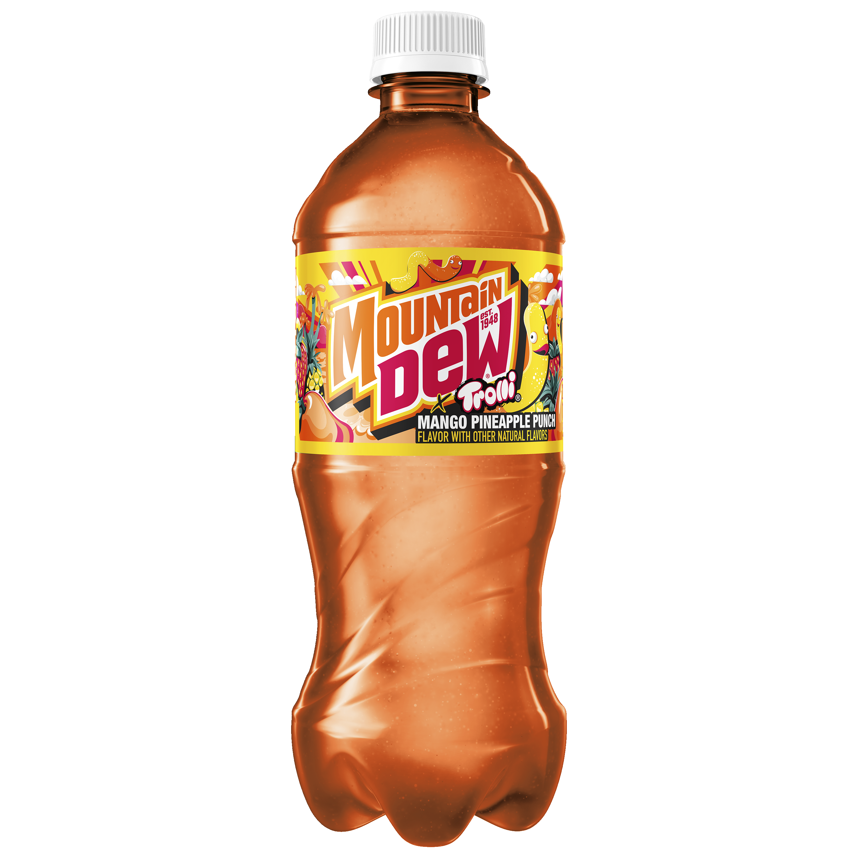 Mountain Dew, Trolli, Mango Pineapple Punch Flavor, Dew