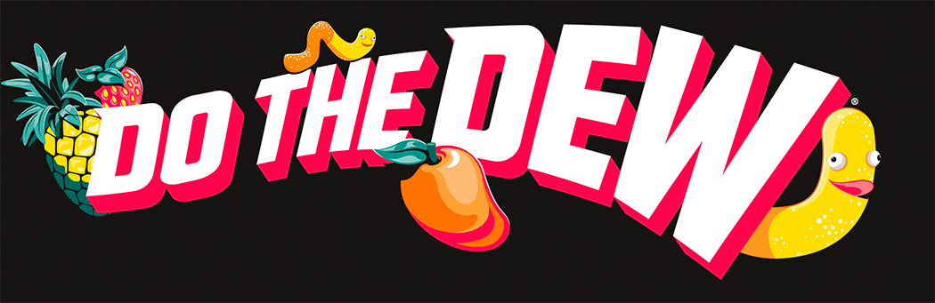 Mountain Dew, Zero Sugar, Trolli, Mango Pineapple Punch Flavor, Zero Sugar Dew thumbnail