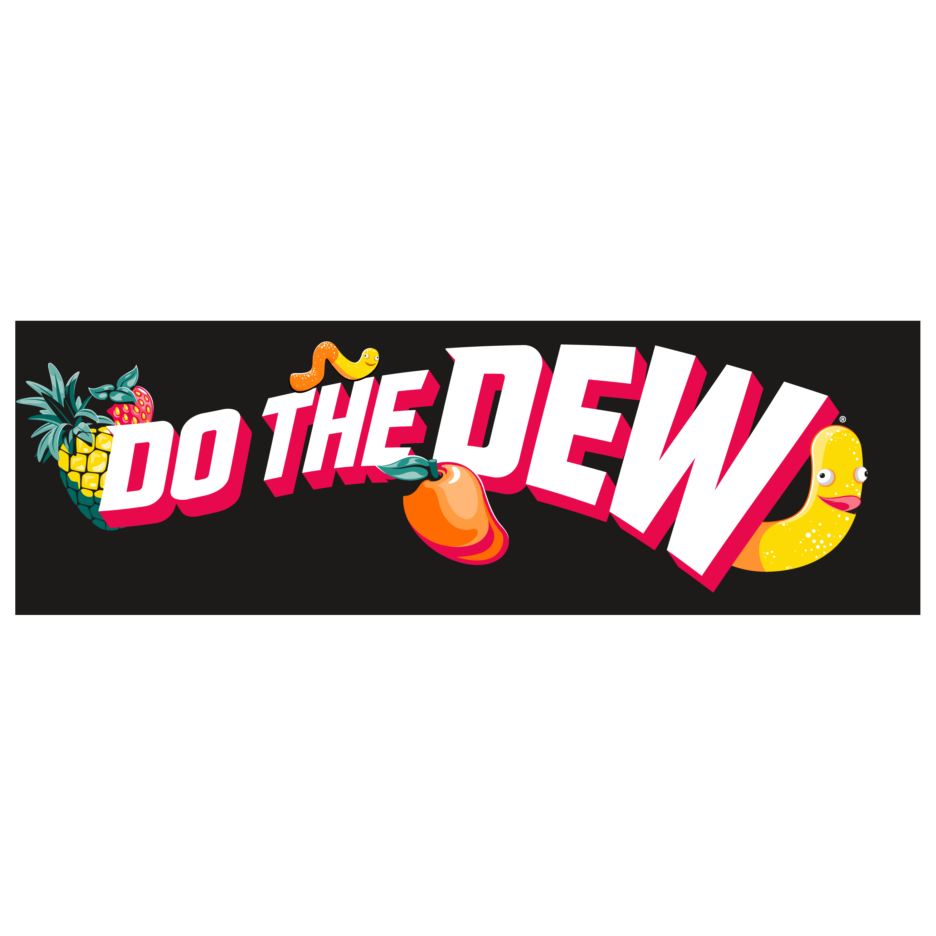 Mountain Dew, Zero Sugar, Trolli, Mango Pineapple Punch Flavor, Zero Sugar Dew thumbnail