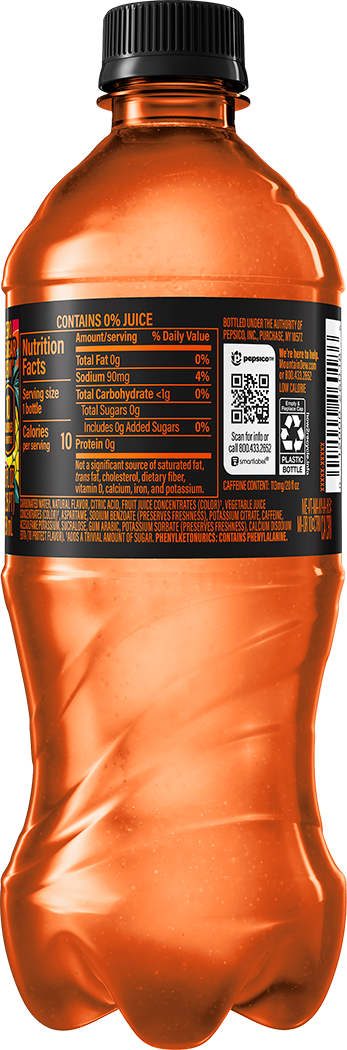 Mountain Dew, Zero Sugar, Trolli, Mango Pineapple Punch Flavor, Zero Sugar Dew thumbnail