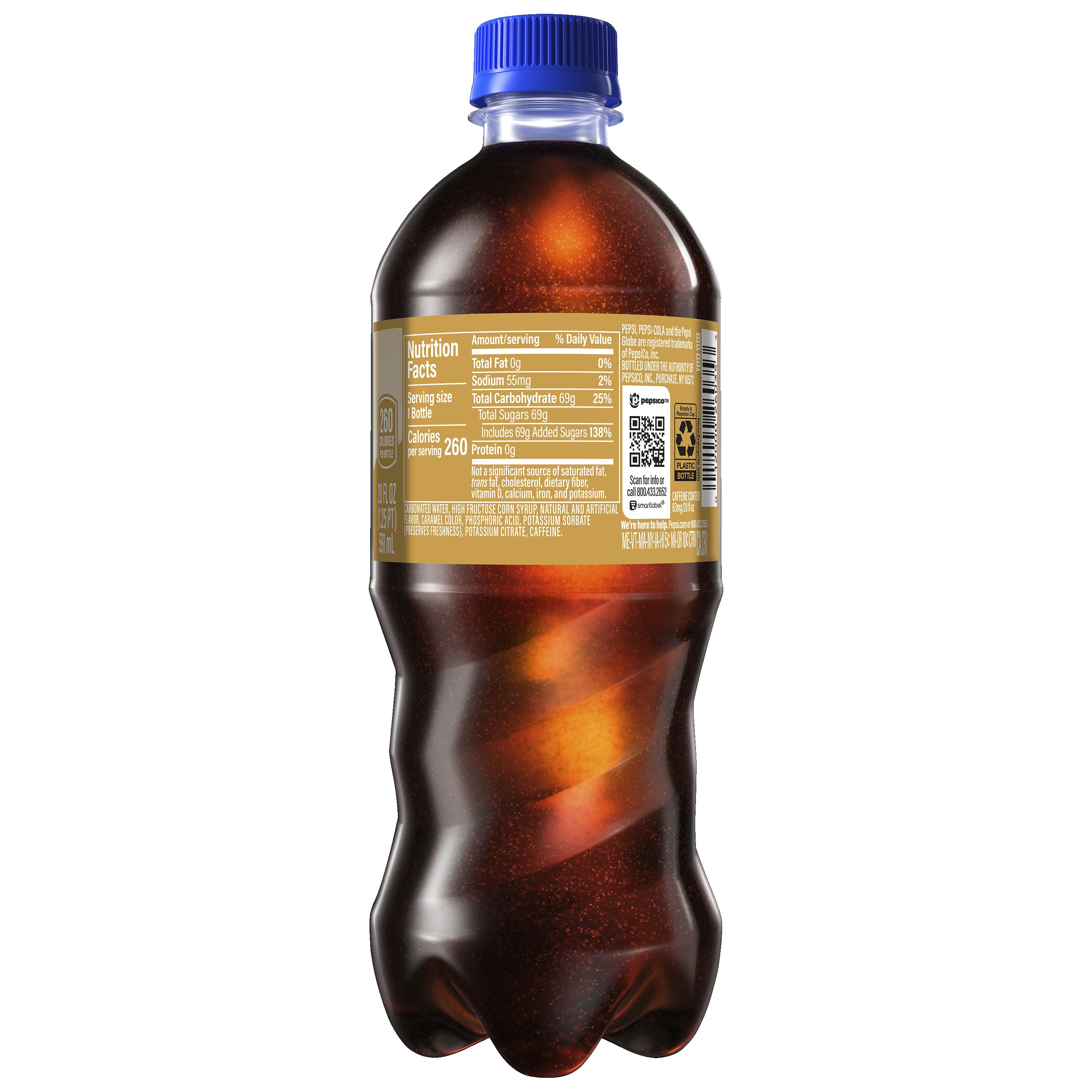 Pepsi, Vanilla & Cream Naturally And Artificially Flavored thumbnail
