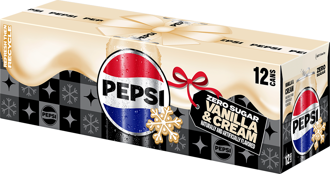 Pepsi, Zero Sugar, Vanilla & Cream Naturally And Artificially Flavored thumbnail