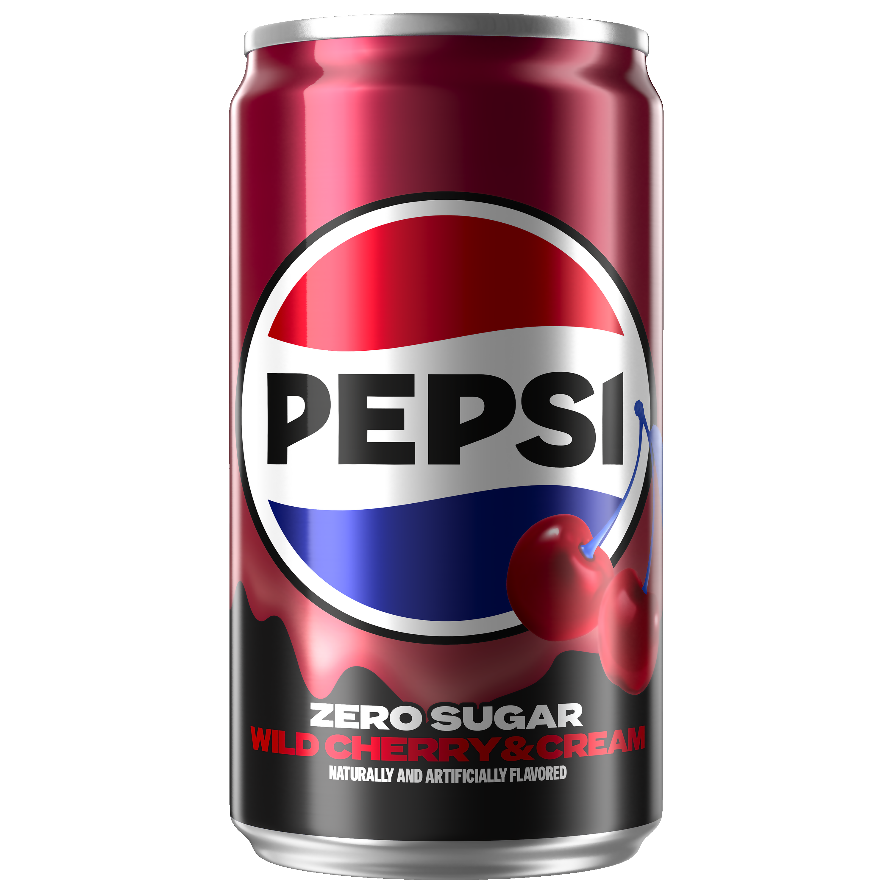 Pepsi, Zero Sugar, Wild Cherry & Cream Naturally And Artificially Flavored