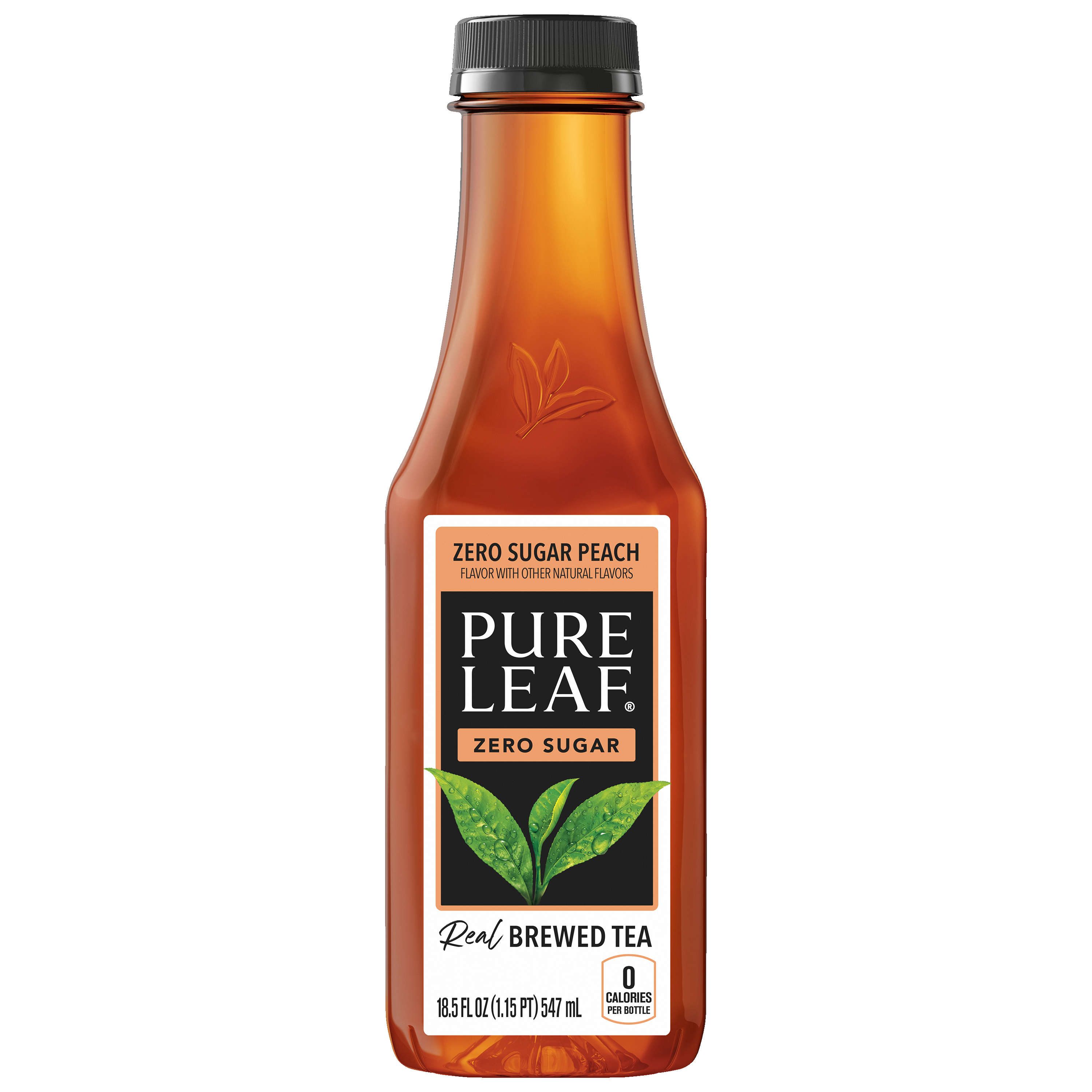 Pure Leaf, Zero Sugar Peach Flavor, Real Brewed Tea