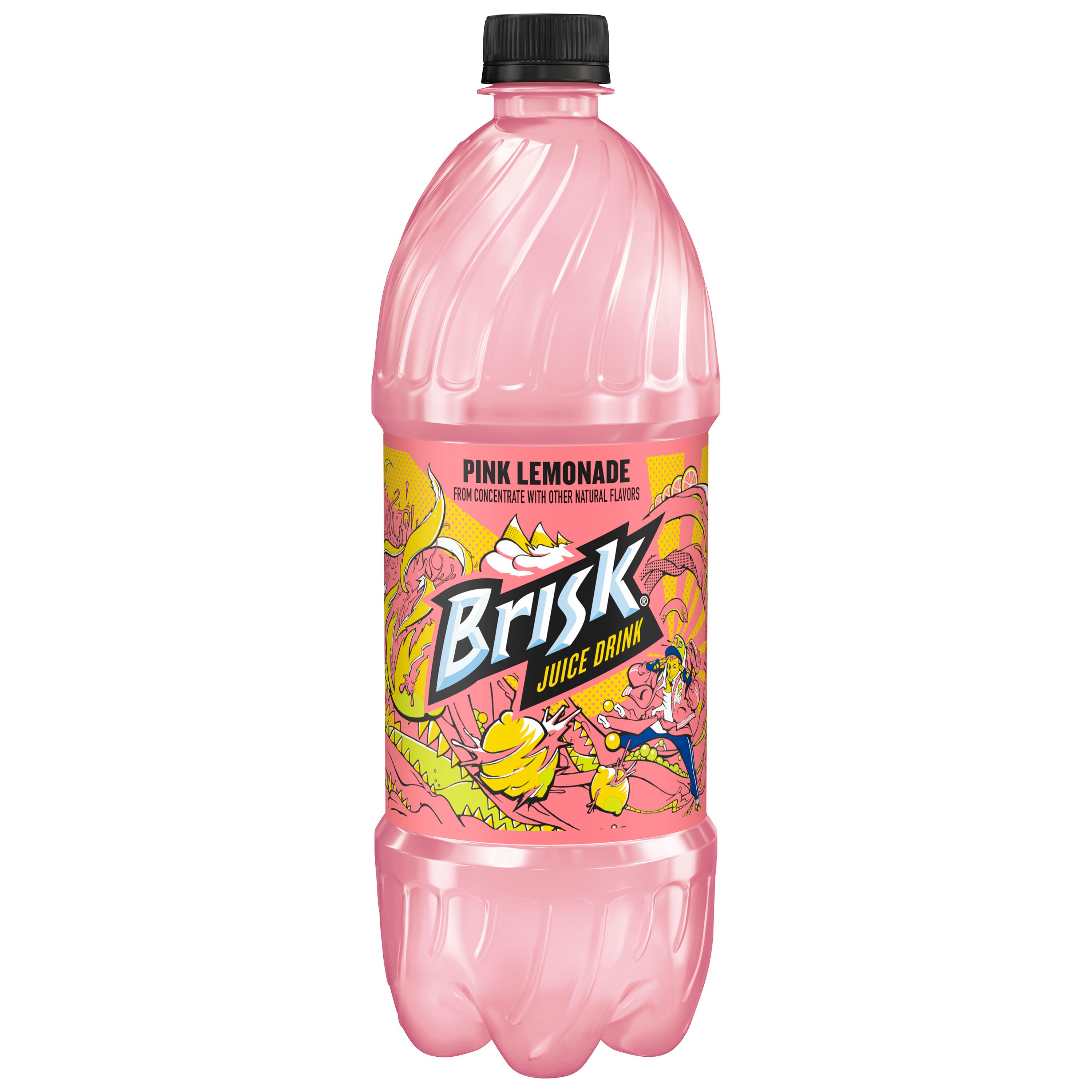 Brisk, Pink Lemonade, Juice Drink