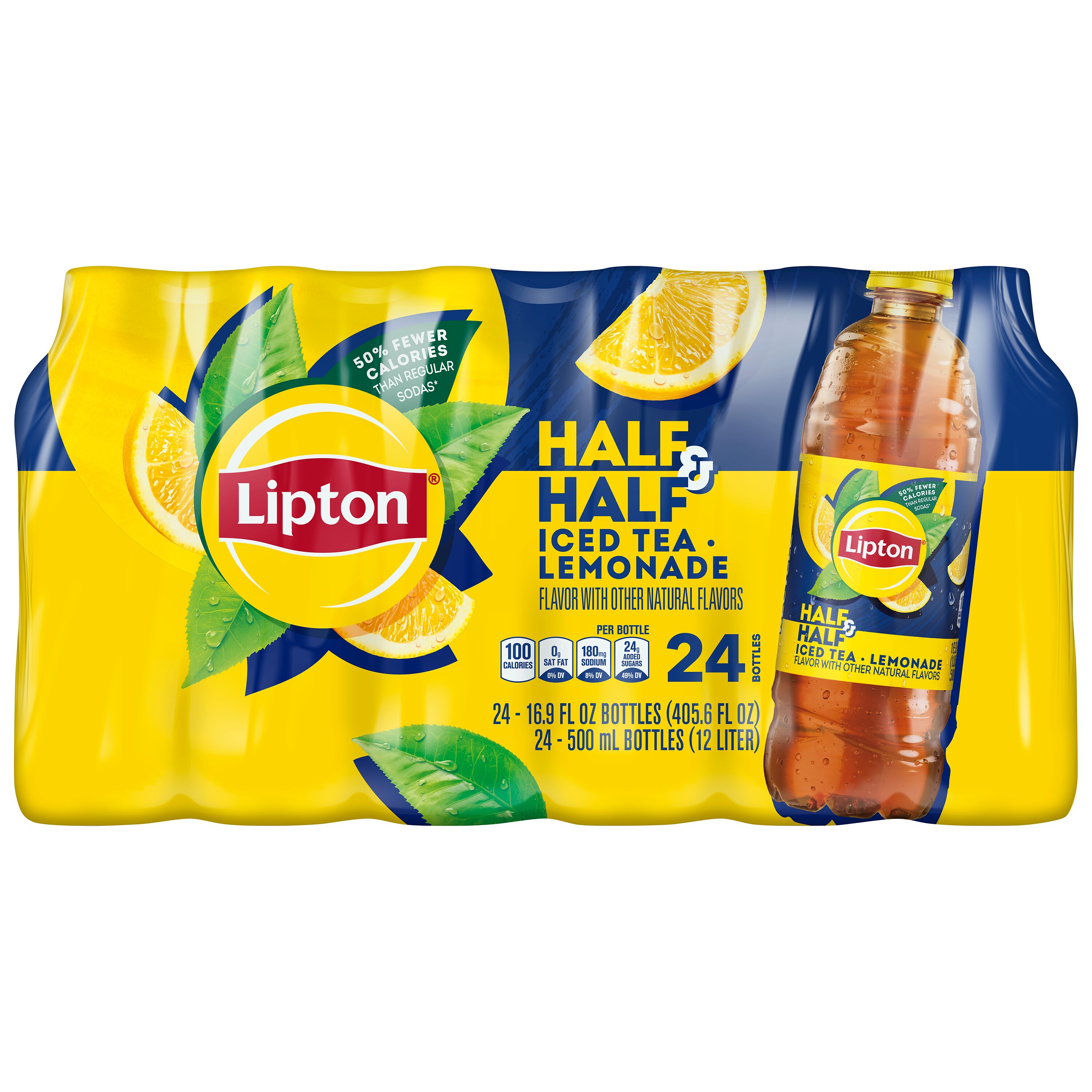 Lipton, Half & Half, Iced Tea & Lemonade