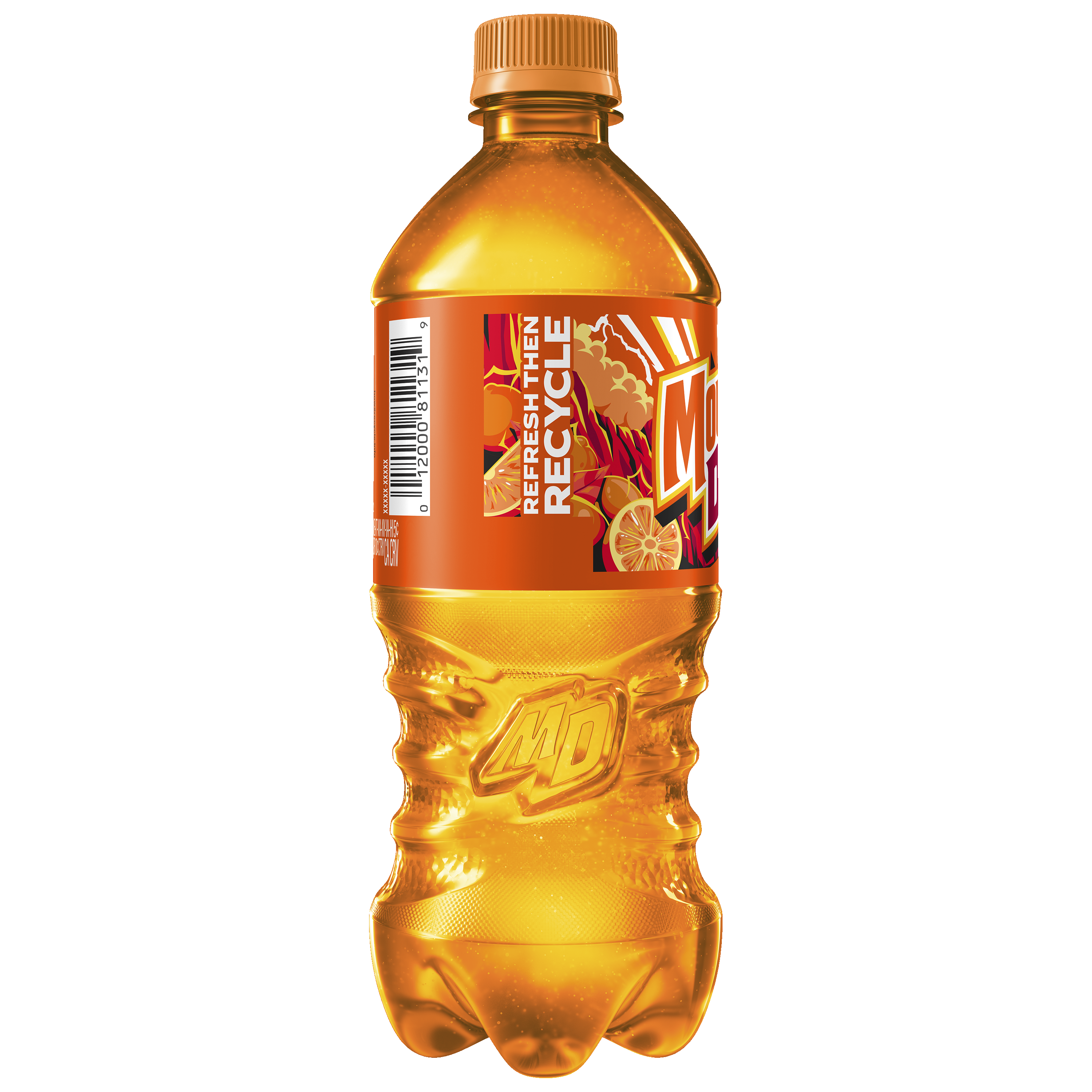Mountain Dew, LiveWire, Orange Artificially Flavored Dew thumbnail