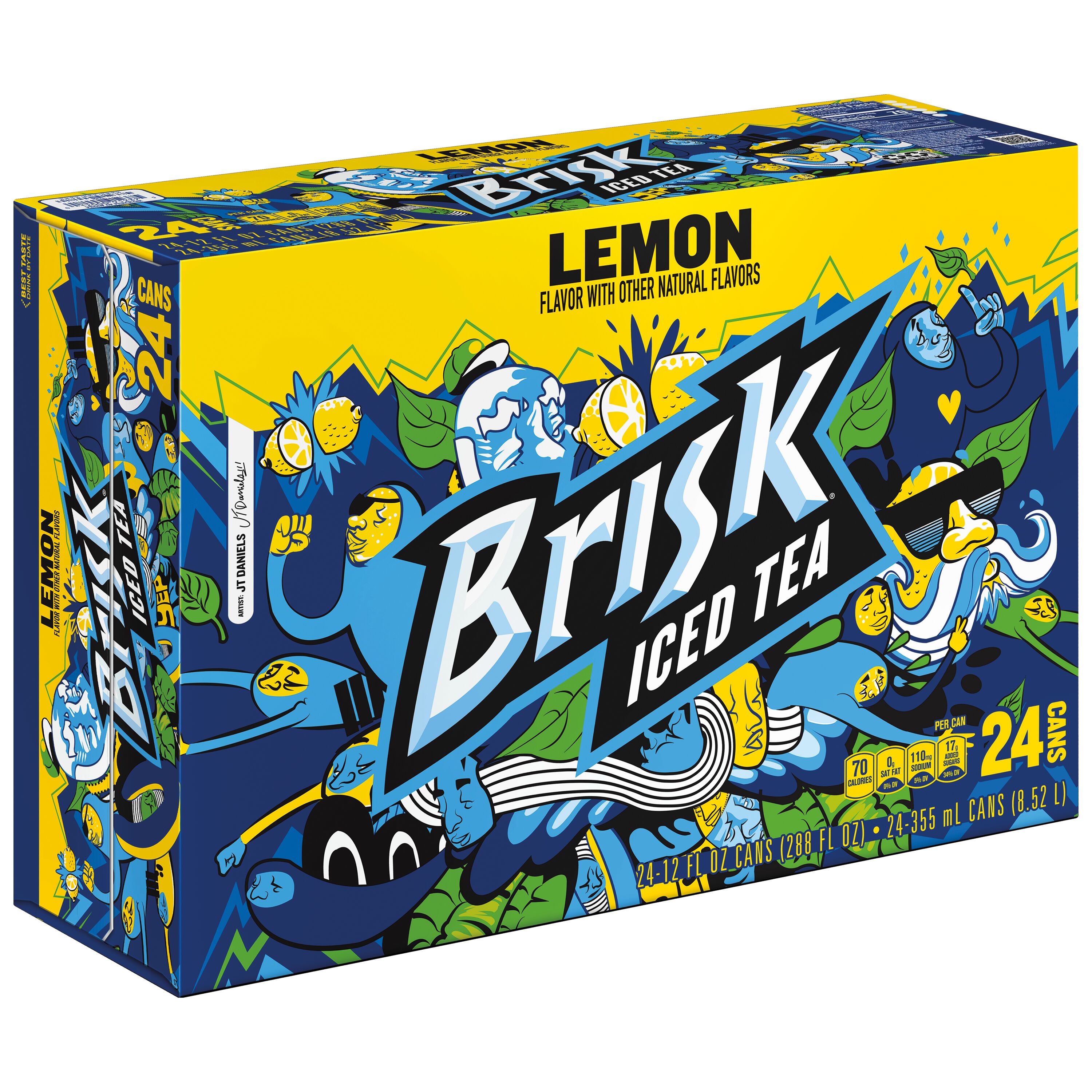Brisk, Lemon Flavor, Iced Tea thumbnail