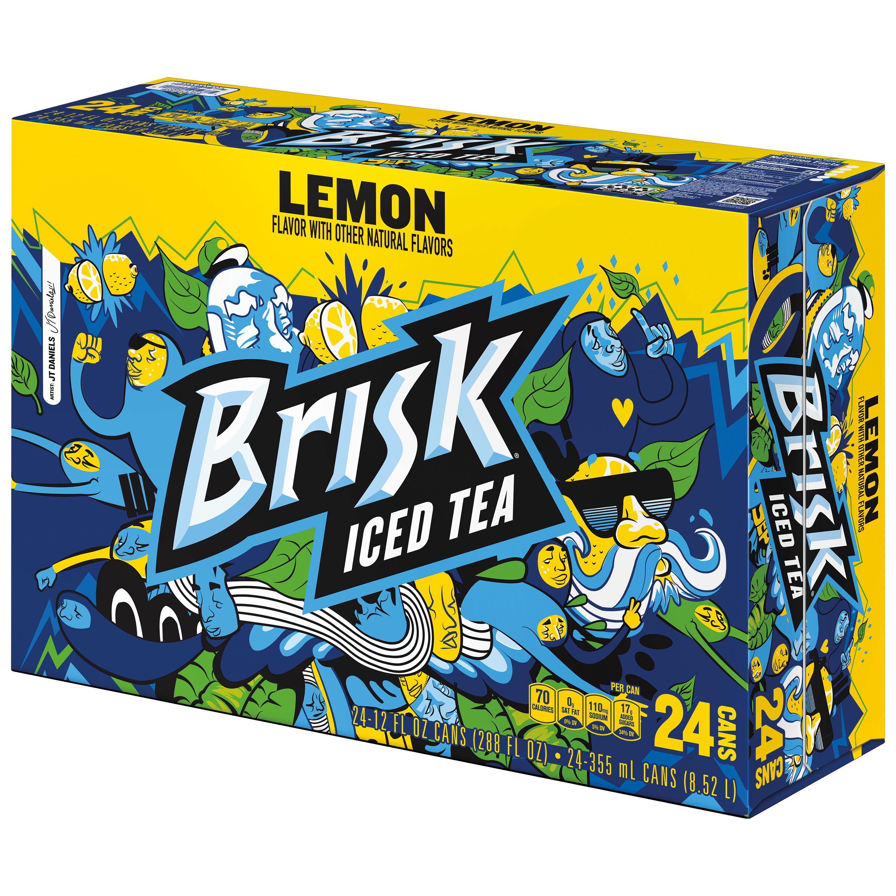 Brisk, Lemon Flavor, Iced Tea thumbnail