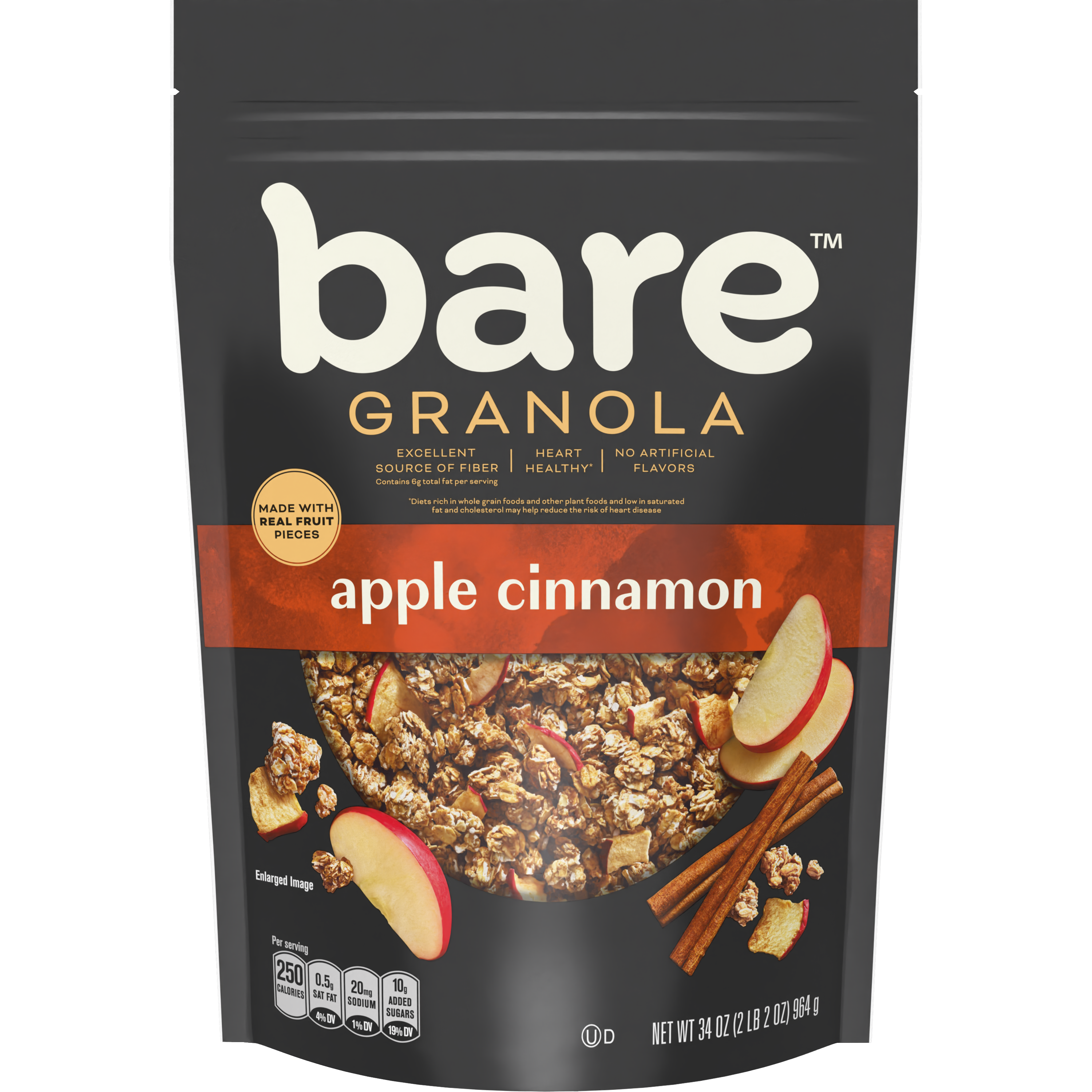 Bare, Apple Cinnamon, Granola