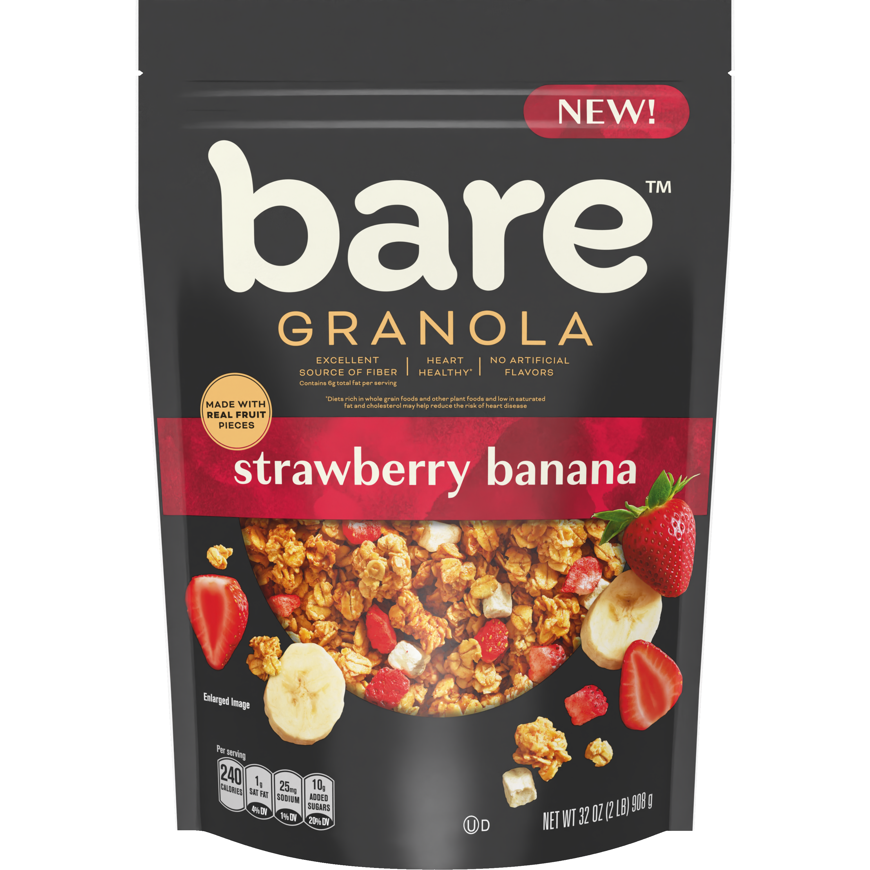 Bare, Strawberry Banana, Granola