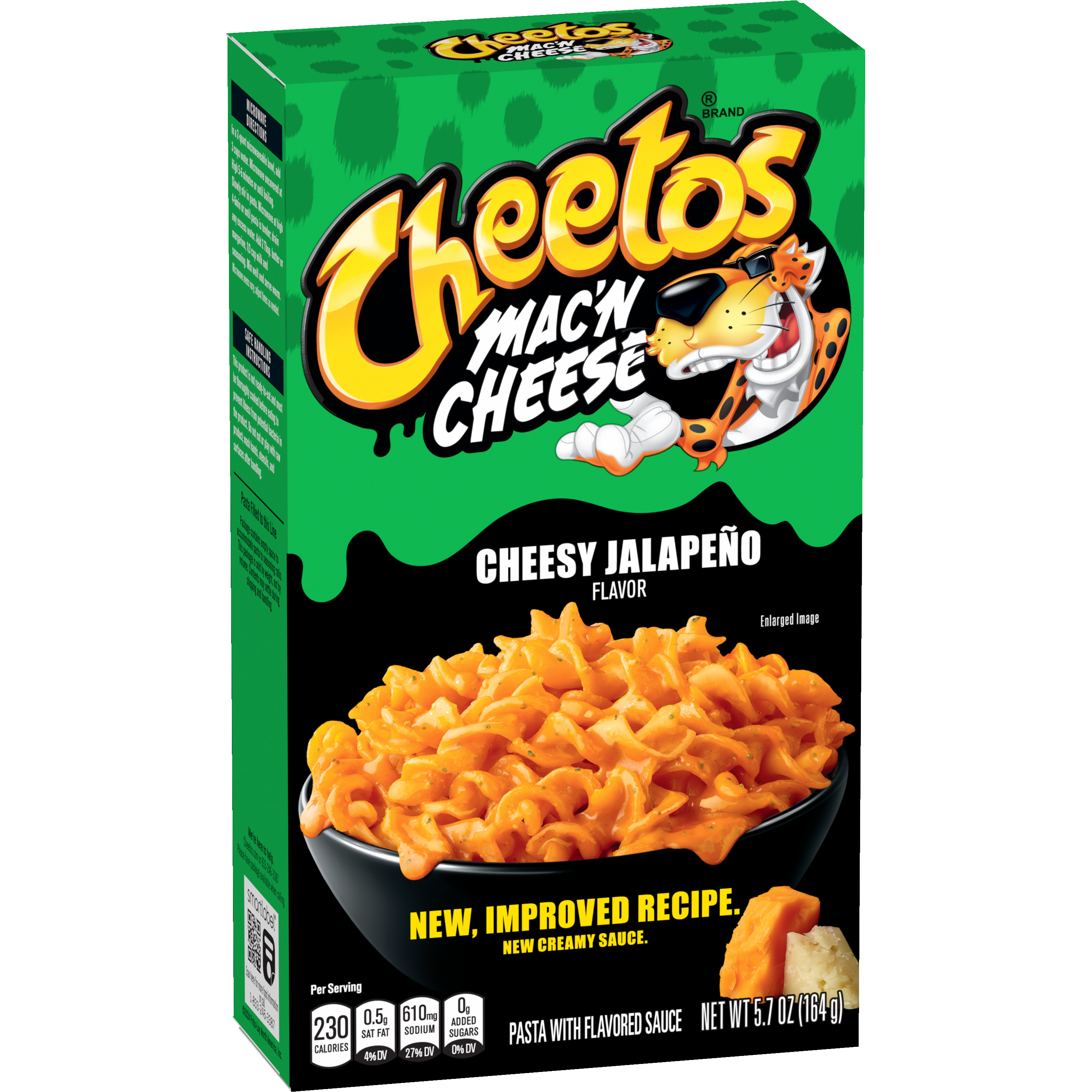 Cheetos, Mac'N Cheese, Cheesy Jalapeno Flavor, Pasta With Flavored Sauce thumbnail