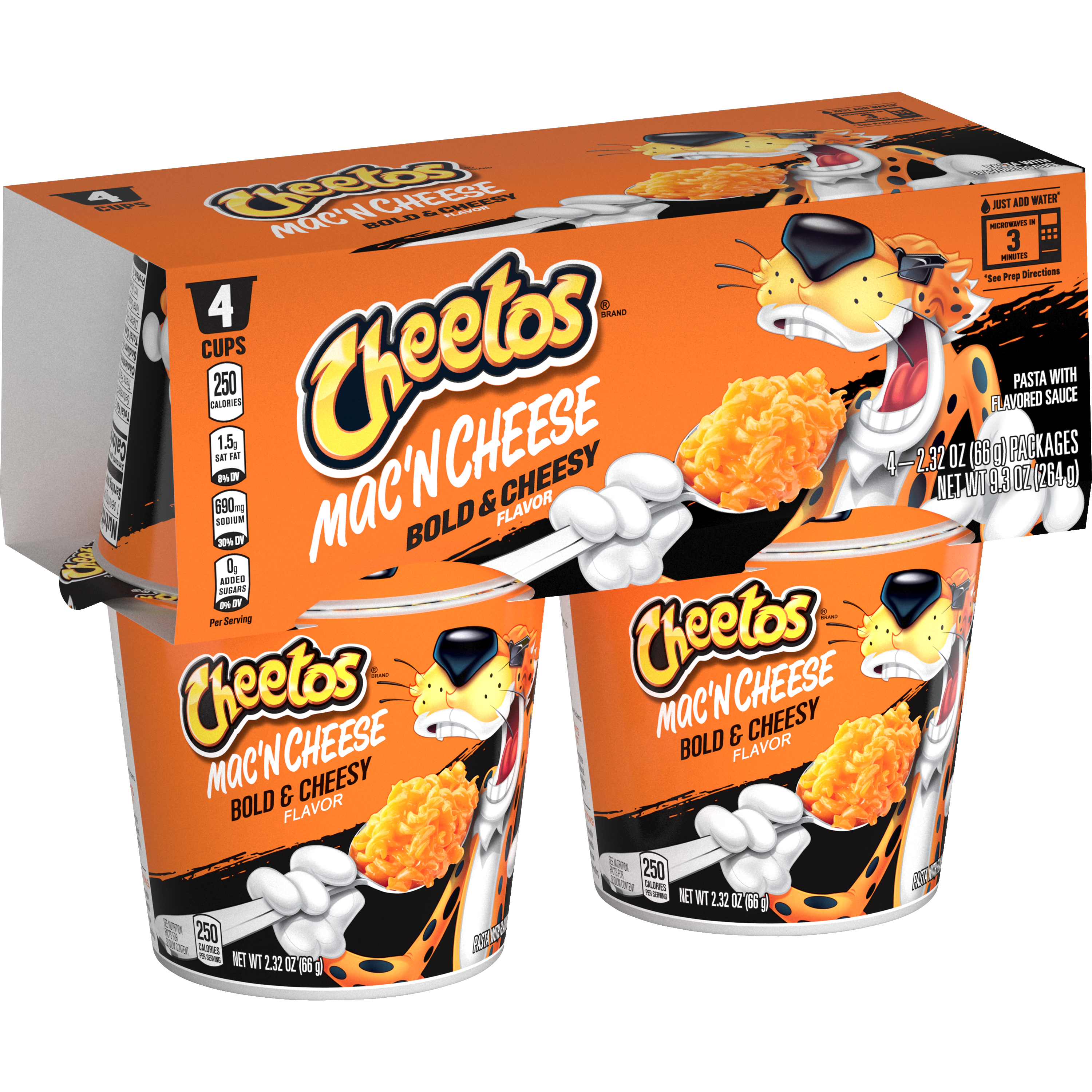 Cheetos, Mac'N Cheese, Bold & Cheesy Flavor, Pasta With Flavored Sauce thumbnail