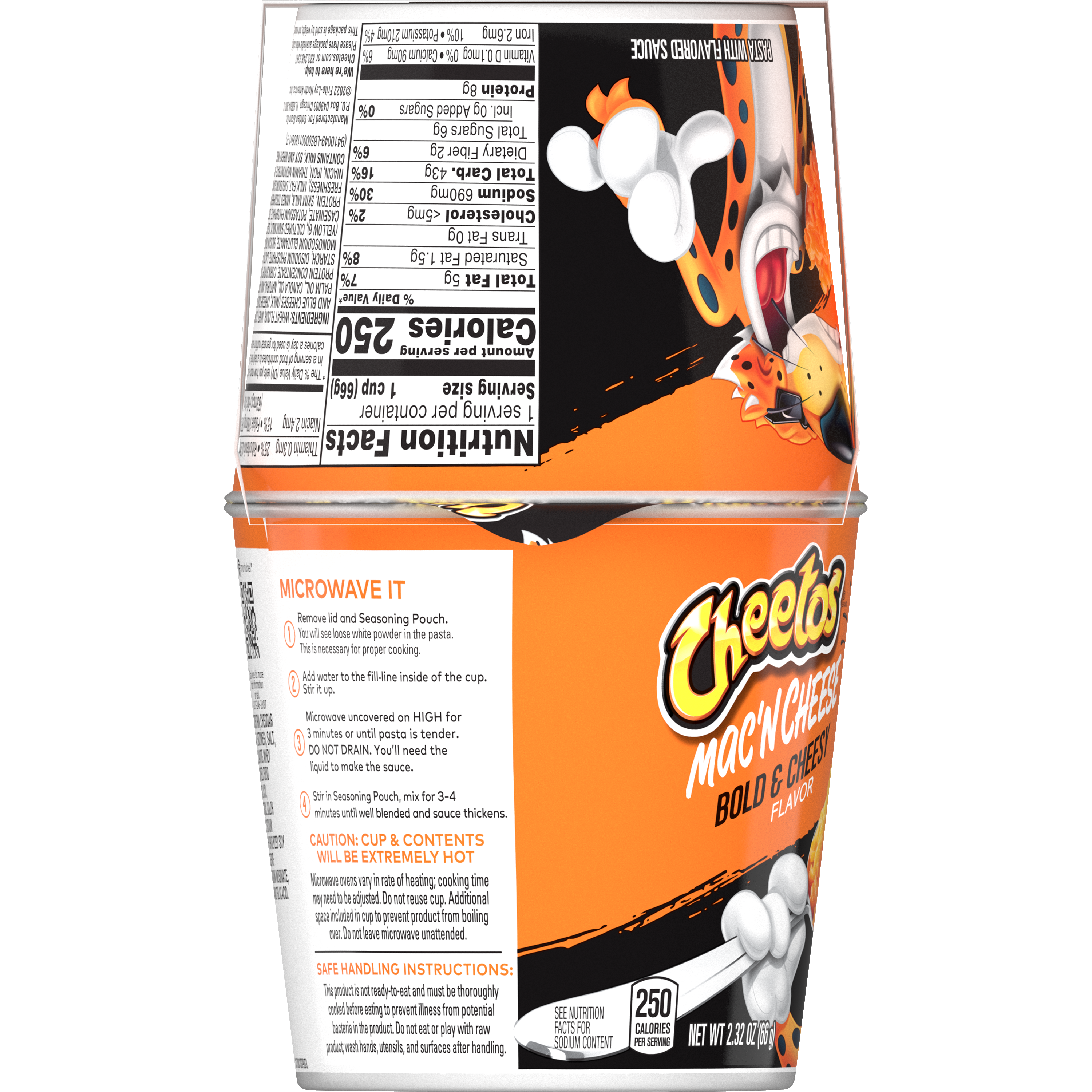 Cheetos, Mac'N Cheese, Bold & Cheesy Flavor, Pasta With Flavored Sauce thumbnail